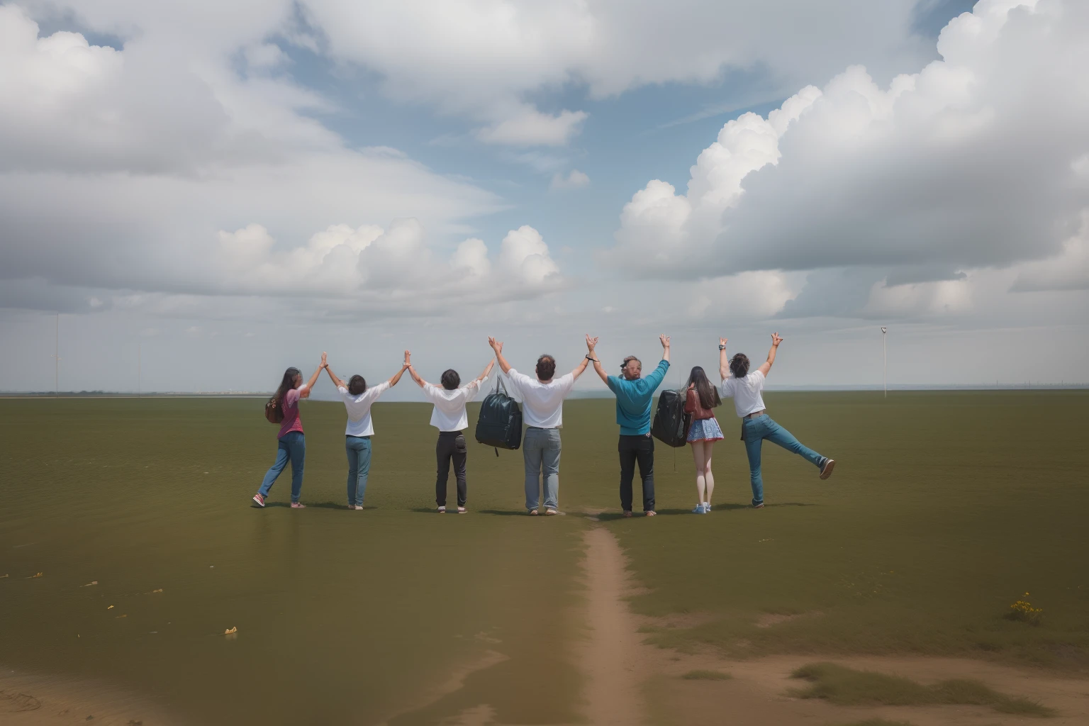 tmasterpiece，Adjust light and dark，Background photo of people，Travel photos