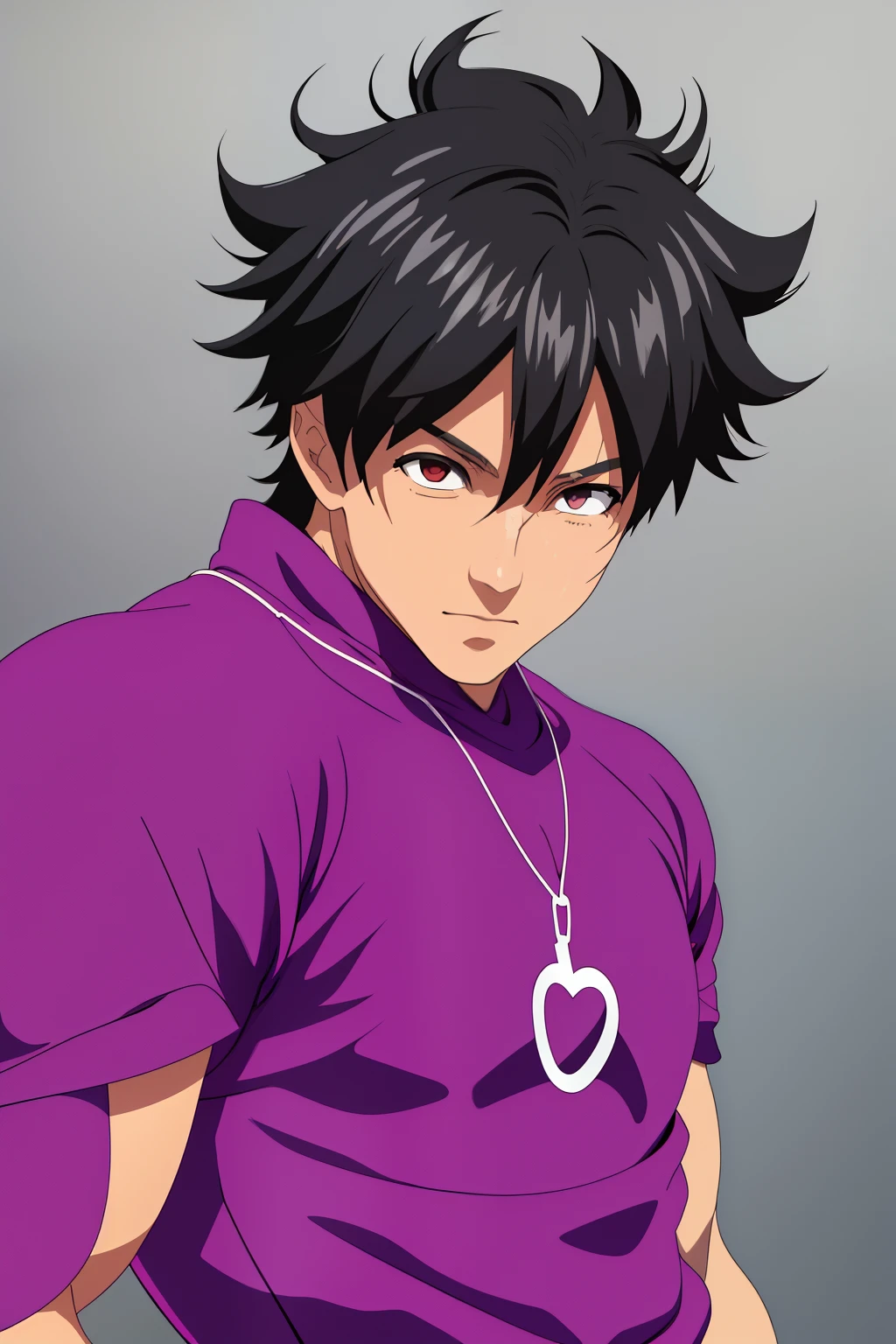 Personagem de anime homem roxo e preto com um fundo roxo, Muscles, emitindo aura roxa maligna, badass anime 8 k, Tetsuo futurista, Anime Wallaper, an epic anime of a energy man, anime epic artwork, papel de parede anime 4k, 4 k manga wallpaper, hd anime wallaper, Tetsuo, Akira, aura roxa, postura de luta, fogo, sorriso mal, psicopata, psychotic, maligno, cabelo longo, anime desenho, energia, raios