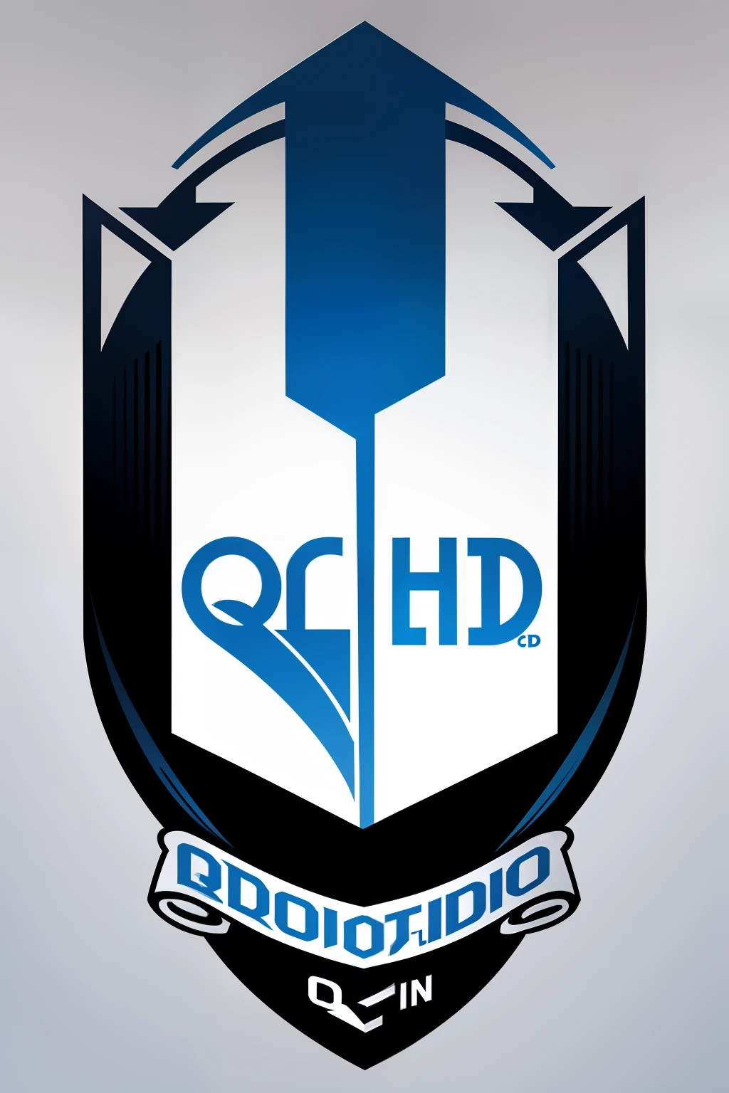 Design an English speech club logo,THE CLUB NAME IS QD WISDOM TMC,Just a minimalist logo