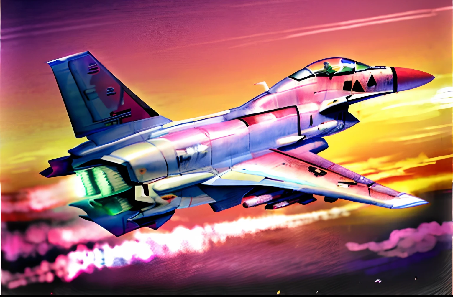 fighter jets, Planes, Sunset, Military, Sci-fi warrior, White plane, Forward-swept wings, future-tech, 巨作