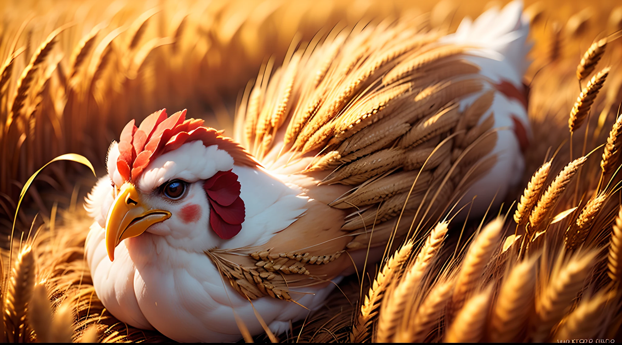 Chicken you too wheat