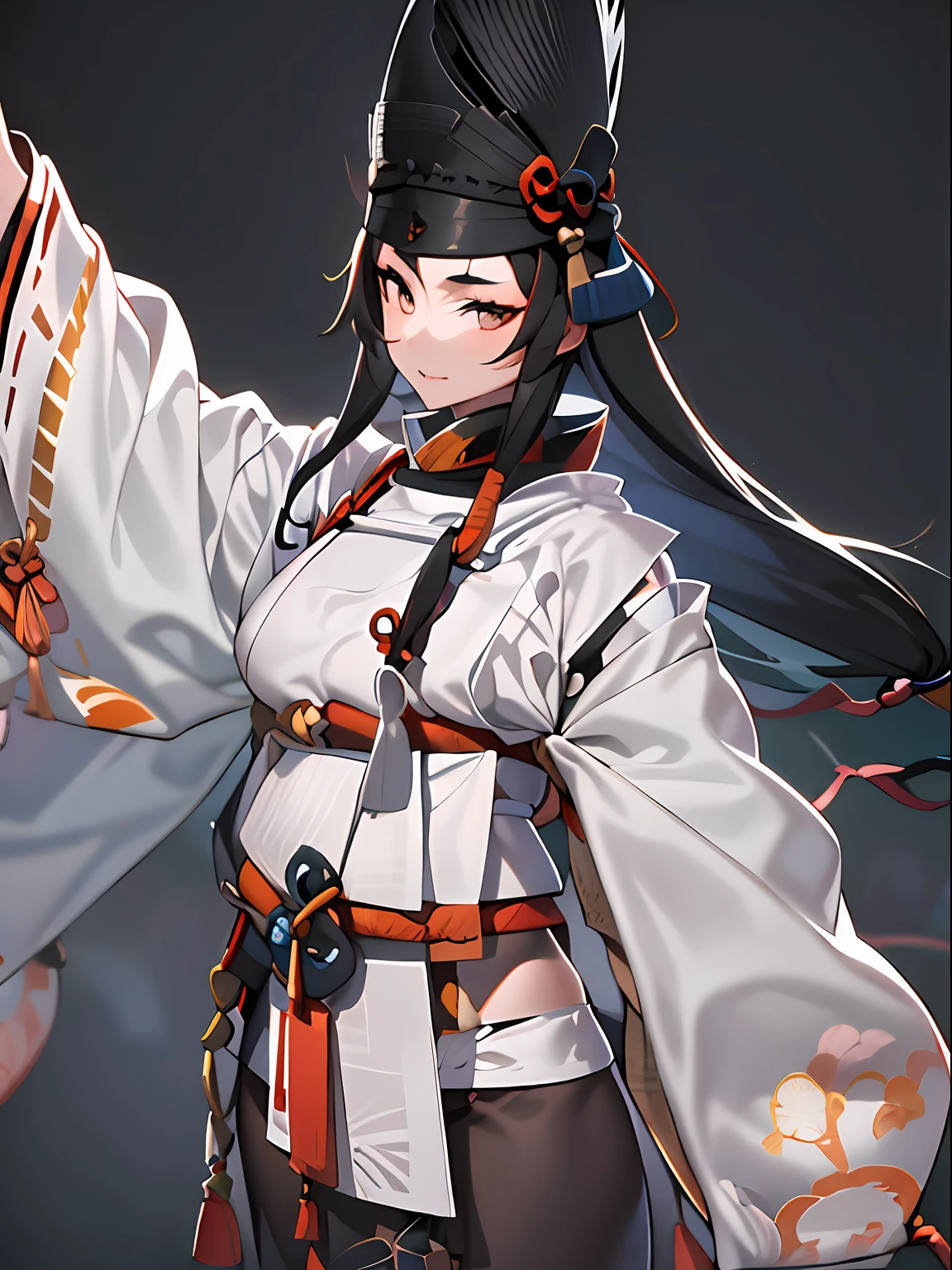 1girl in,((onmyouji)),((tate eboshi)),18 year old beautiful woman,nice hands, perfect hands
