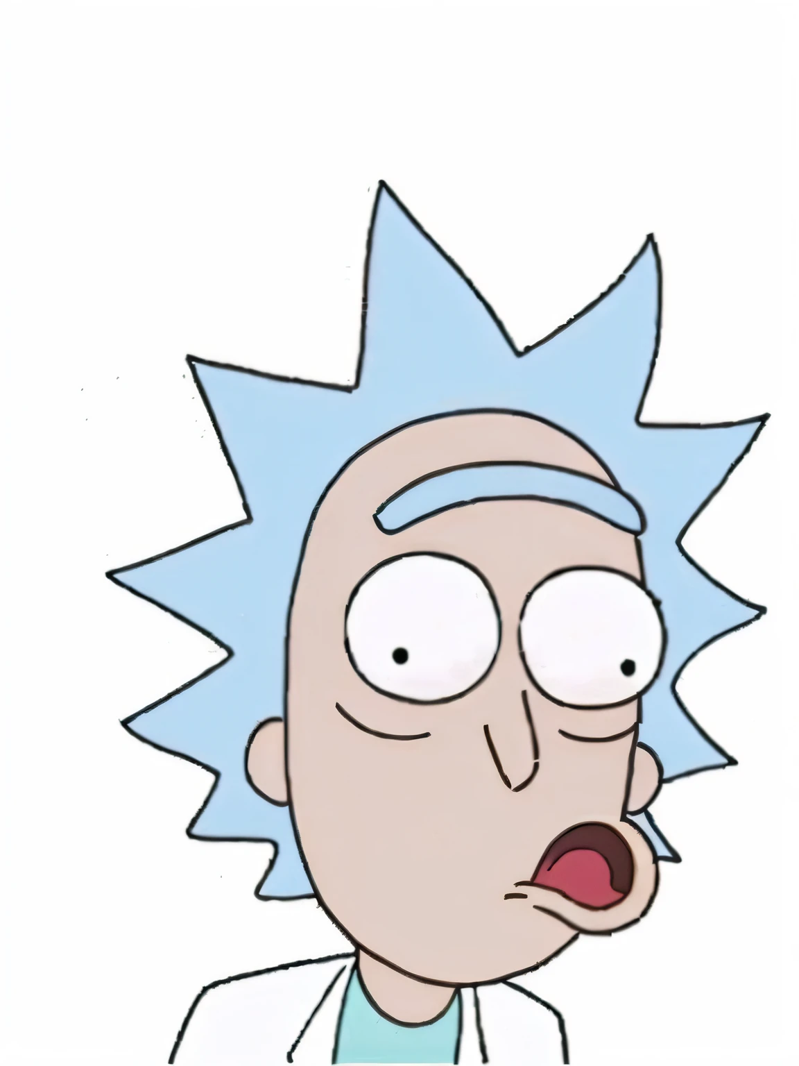 Fits the original art,more clearly,Rick and Morty