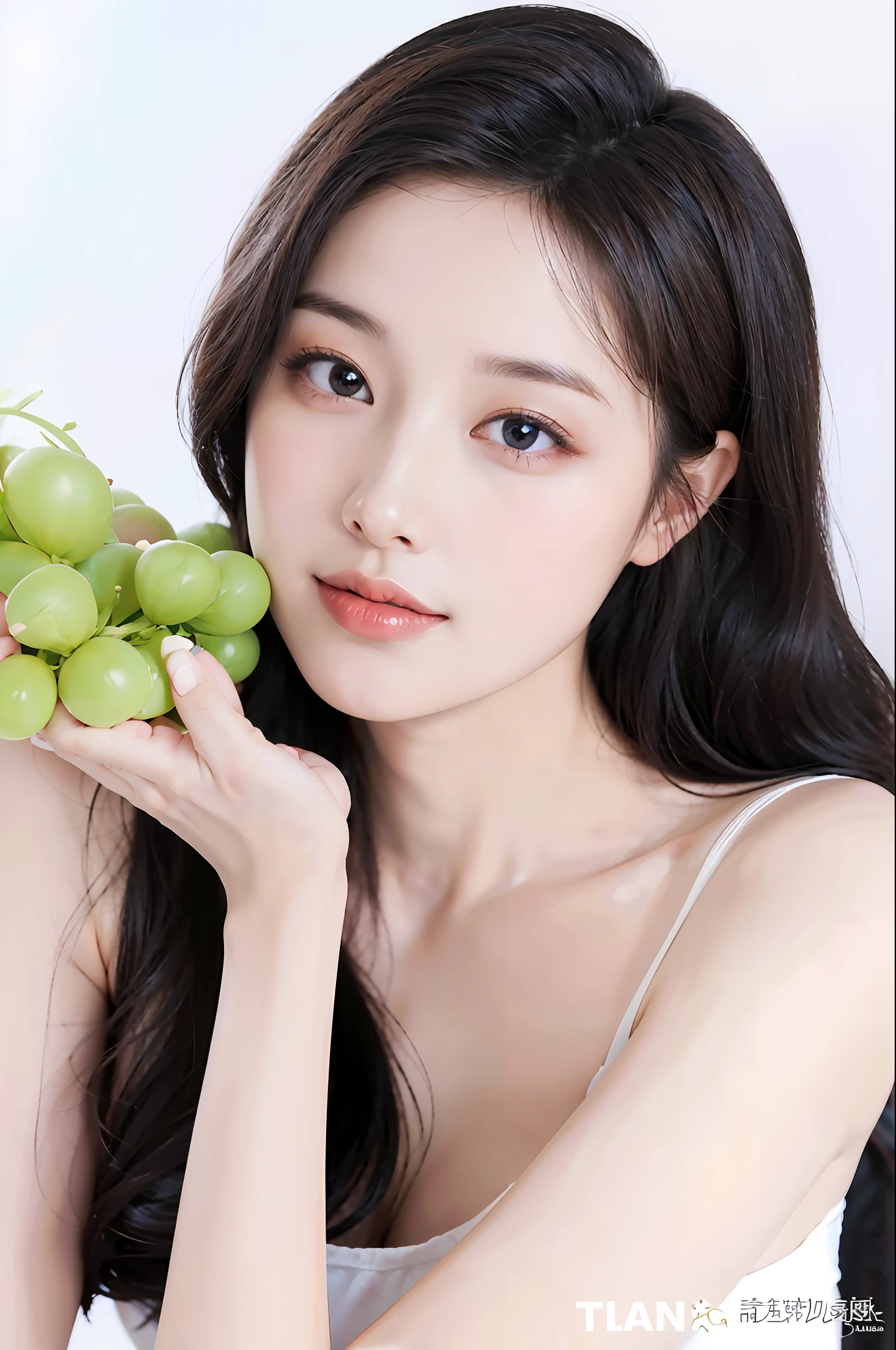 (((Medium hair))), best qualtiy, 8K, hdr, A high resolution, absurderes:1.2, blur backgroun, Background bokeh:1.2, photography of, (RAW photo:1.2), (真实感:1.4), (Masterpiece:1.3), (complexdetails:1.2), 1girll, 独奏, japanaese girl, delicated, Beautiful detailed, (Detailed eyes), (Detailed facial features), Bigboobs, (((Large breasts))), Skin Firm, (Looking_at_peeping at the viewer), From_Front, (being thin),(best qualtiy:1.4),(超A high resolution:1.2),cinematic lighitnglamplight,(Extremely detailed illustration),(Gloss on lips,best qualtiy,超A high resolution,depth of fields,Caustics,Extensive illumination,naturalshadow,85mm, f/1.4, iso 200, 1/160s:0.75),1girll, Solo, (((Silk vest))) Smile, ((silk garment,pleatedskirt,Classroom))