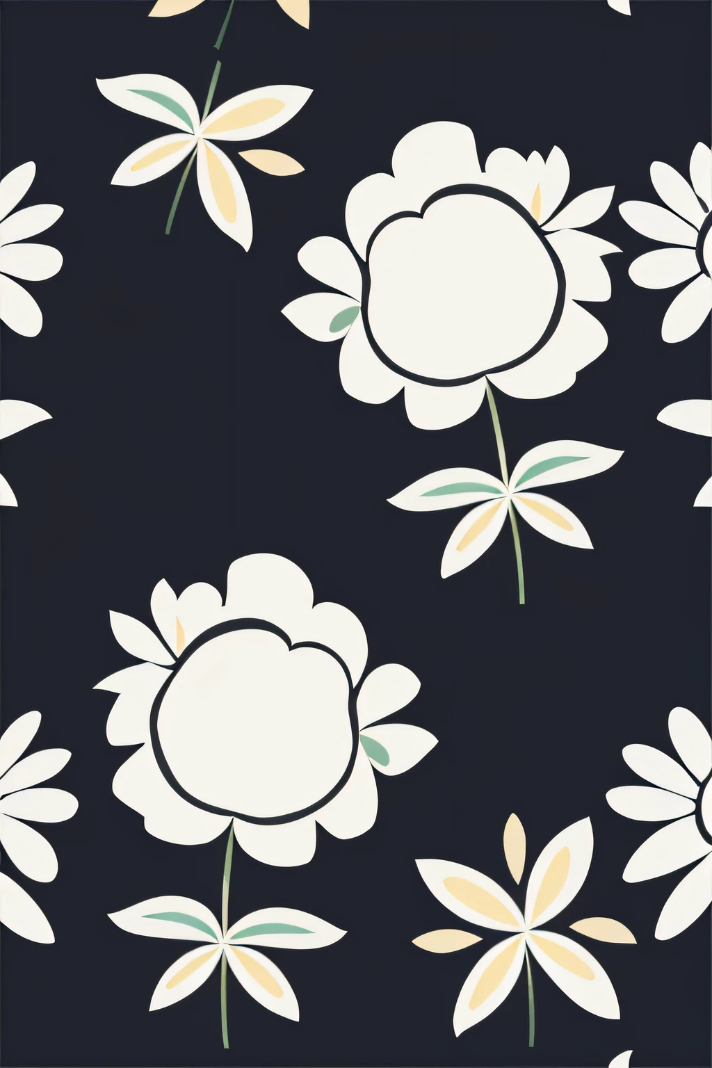 tmasterpiece，Best quality at best，kpstyle，florals，simple backgound，Too much，