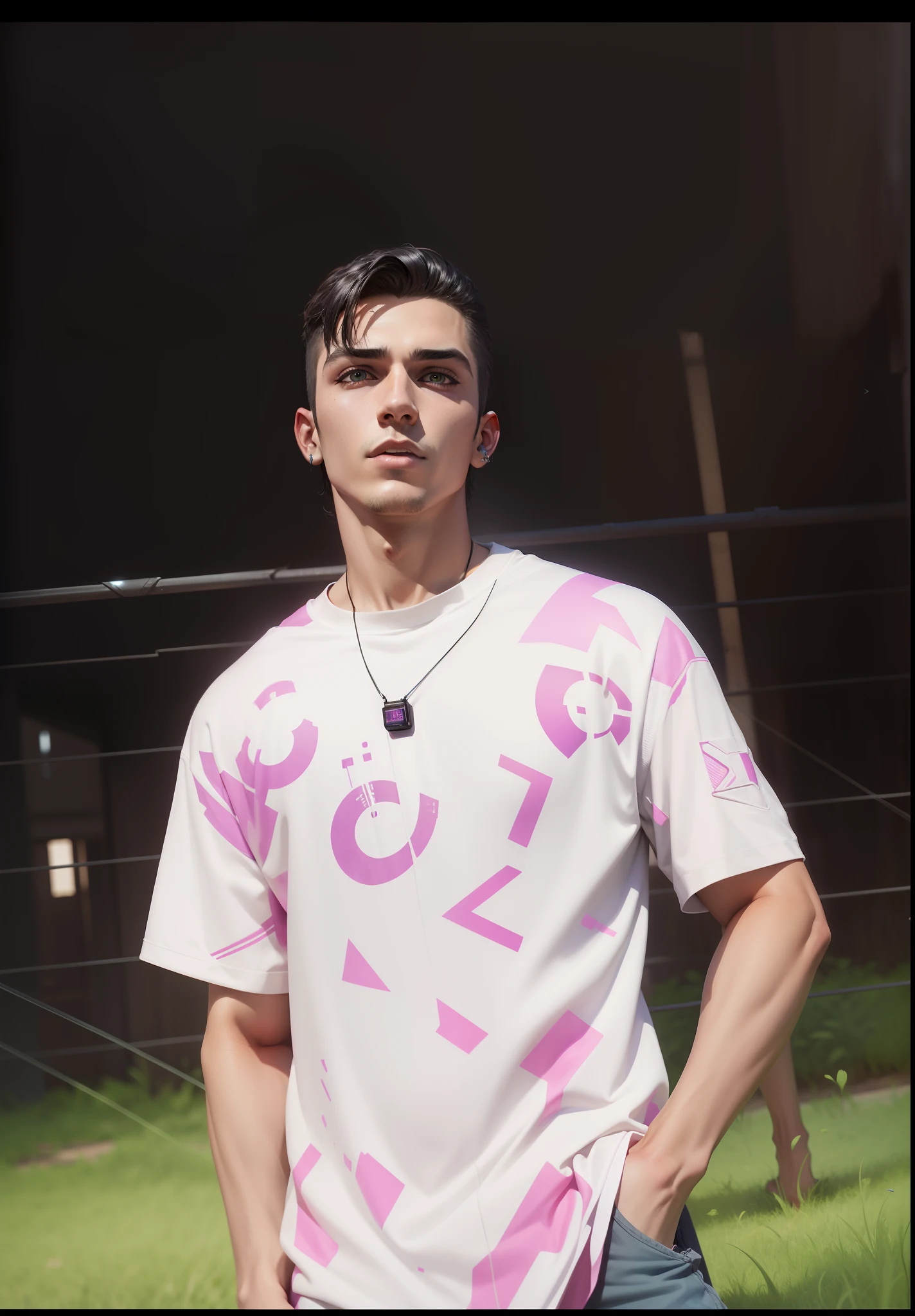 change background cyberpunk handsome boy with cat,realistic face,8k,ultra realistic
