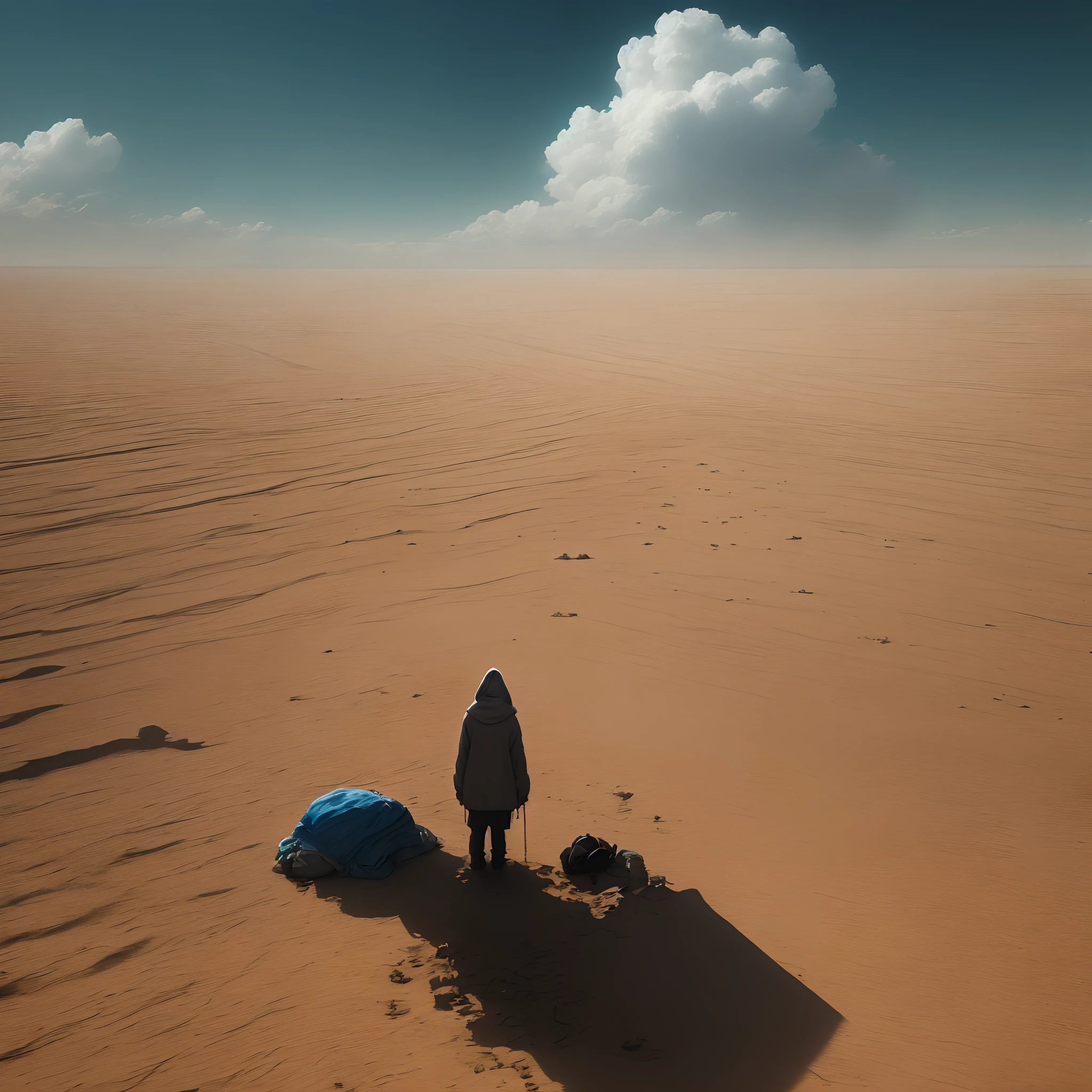 We inherit countless pains.
We're tears of expectation.
We are a land far away and alone in the dust.
We have nothing but sadness and nothing but sadness.
We are looking for a laugh.
We're tired of these days....
