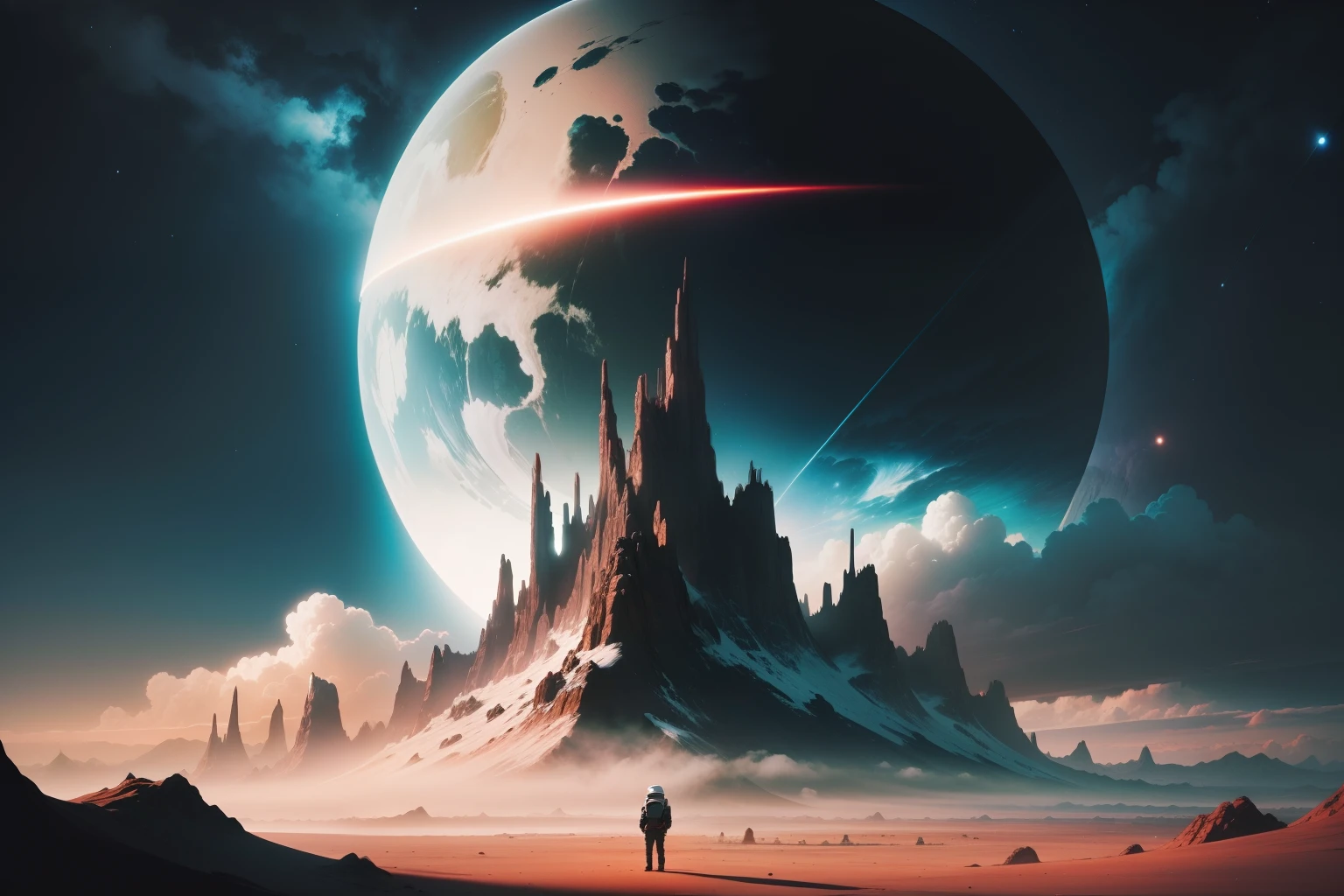 High quality, A Space Odyssey,、animations, landscape