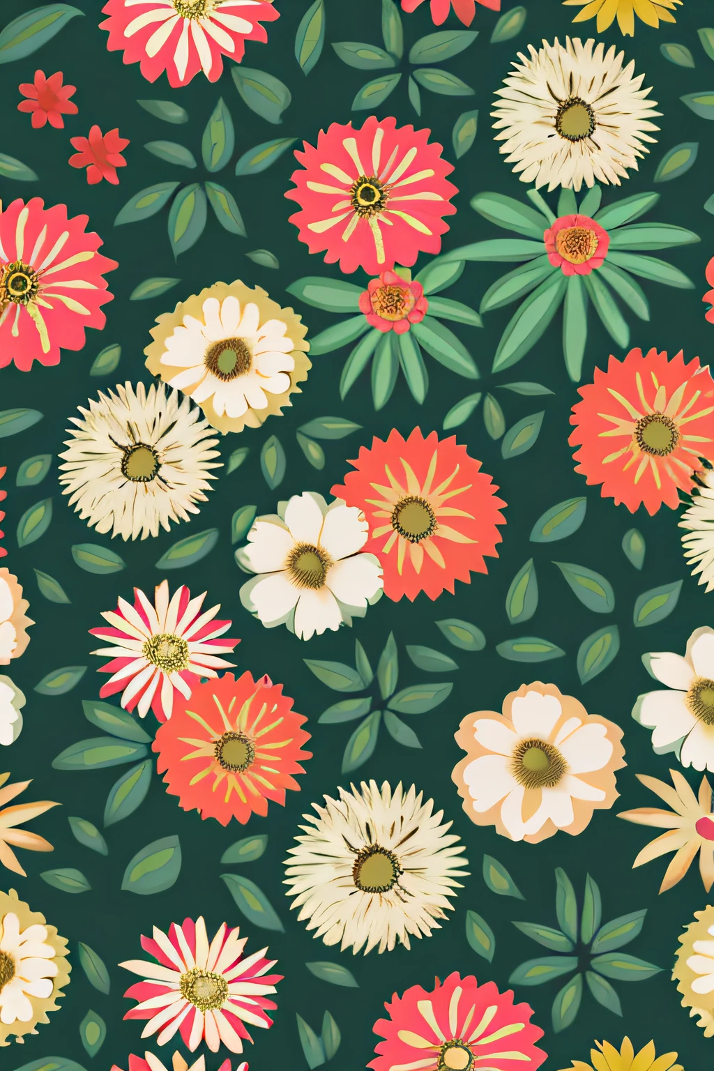 floral wallpaper, wallpaper design, floral patterns, plant patterns, Brown Flowers, botanical background, Seamless pattern design, Floral, delicate patterned, Garden floral pattern, background full of brown flowers, complex pattern, boho floral vines, botanicals, designed for cozy aesthetics!, digital art - w 700, wallpaper pattern，T-shirt design，rzminjourney，vectorial art，Design loops