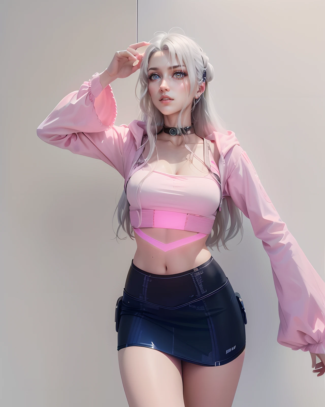 ((melhor qualidade)), ((obra-prima)), (muito detalhado:1.3), ..........3d, majo (Cyberpunk:1.3) Hacker feminino, cabelos grossos, seios semi-expostos, terminais de computador operacionais, servidores de computador, telas LCD, fibre optic cables, Logotipos corporativos, HDR (high dynamic range), ray tracing, NVIDIA RTX, super resolution, irreal 5, espalhamento subsuperficial, Texturas PBR, Post-processing, anisotropic filtering, profundidade de campo, Maximum Sharpness and Sharpness, texturas multicamadas, Mapeamento especular e de albedo, surface shading, Precise simulation of light-material interactions, perfectly proportions, octane rendering, Duotone Lighting, ISO baixo, white-balance, rule of thirds, ampla abertura, 8K BRUTO, high efficiency subpixels, Subpixel convolution, glow particles,