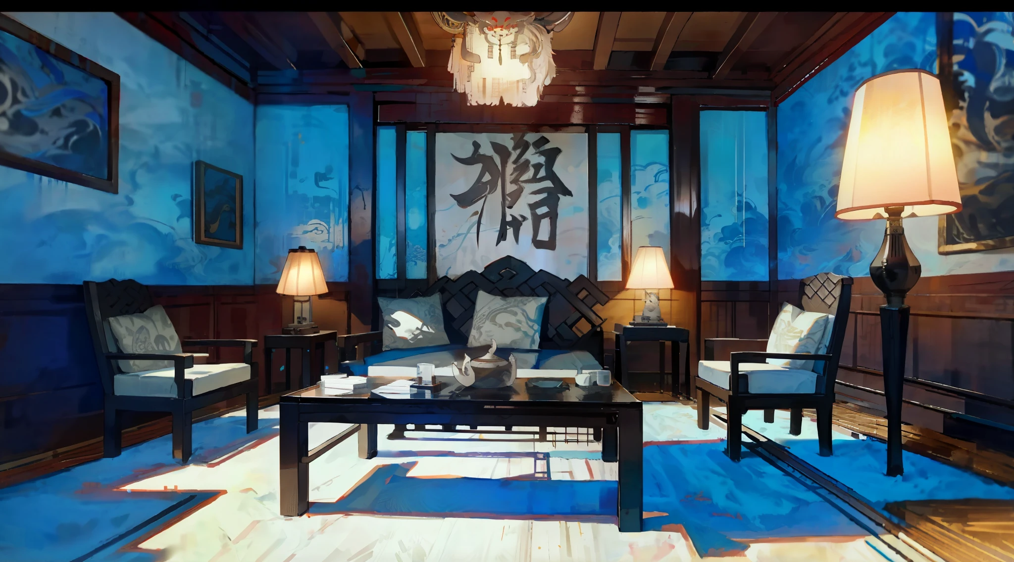 In ancient China, there were several strange animal heads hanging on the wall, (Face Detail Optimization: 1.5) (Masterpiece), (Advanced: 1.5), Top CG, Highest Quality, Right Proportions, Perfect Composition, High Quality Detail, Perfect Detail, (Super Detailed CG: 1.2), (8K: 1.2), Realistic, Octane Rendering, dark sky, dark night, dark theme,