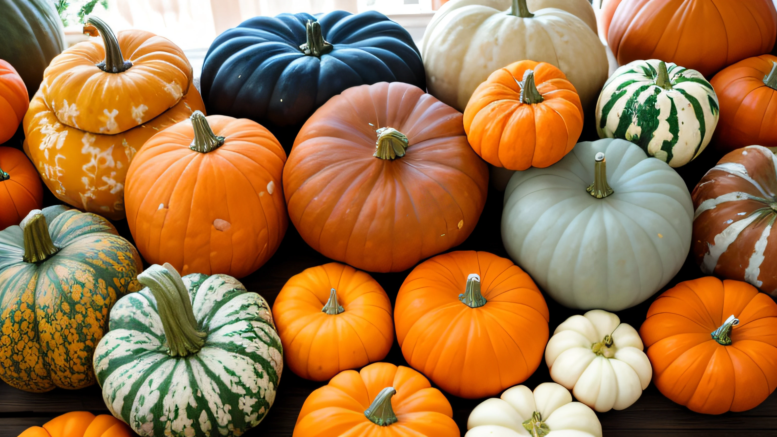 various pumpkins