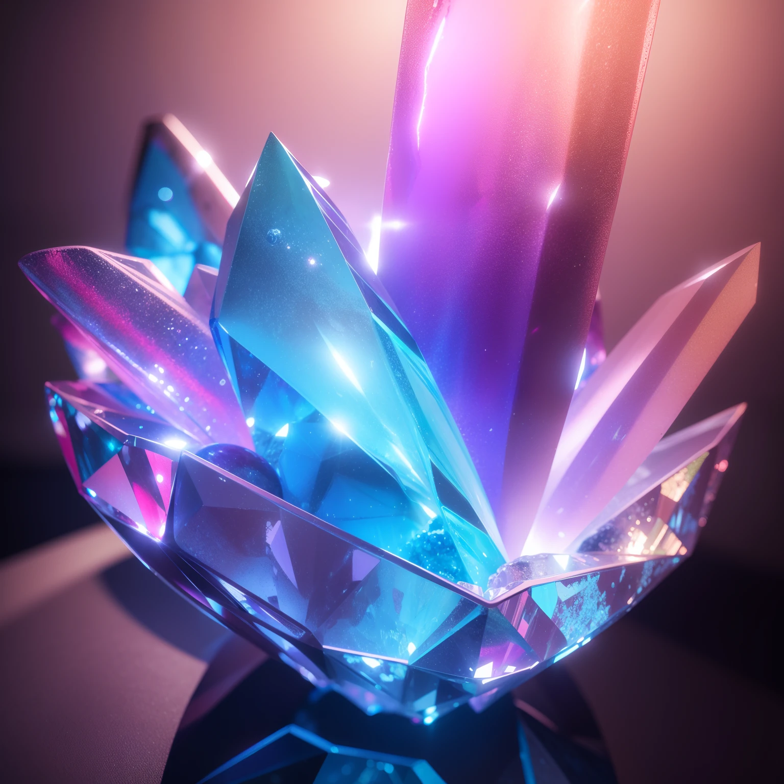 dreamlikeart beautiful mineral, rainbow crystals, ultra detailed, incredible lighting, hyper detailed, 8k, unreal engine 5, 3d render