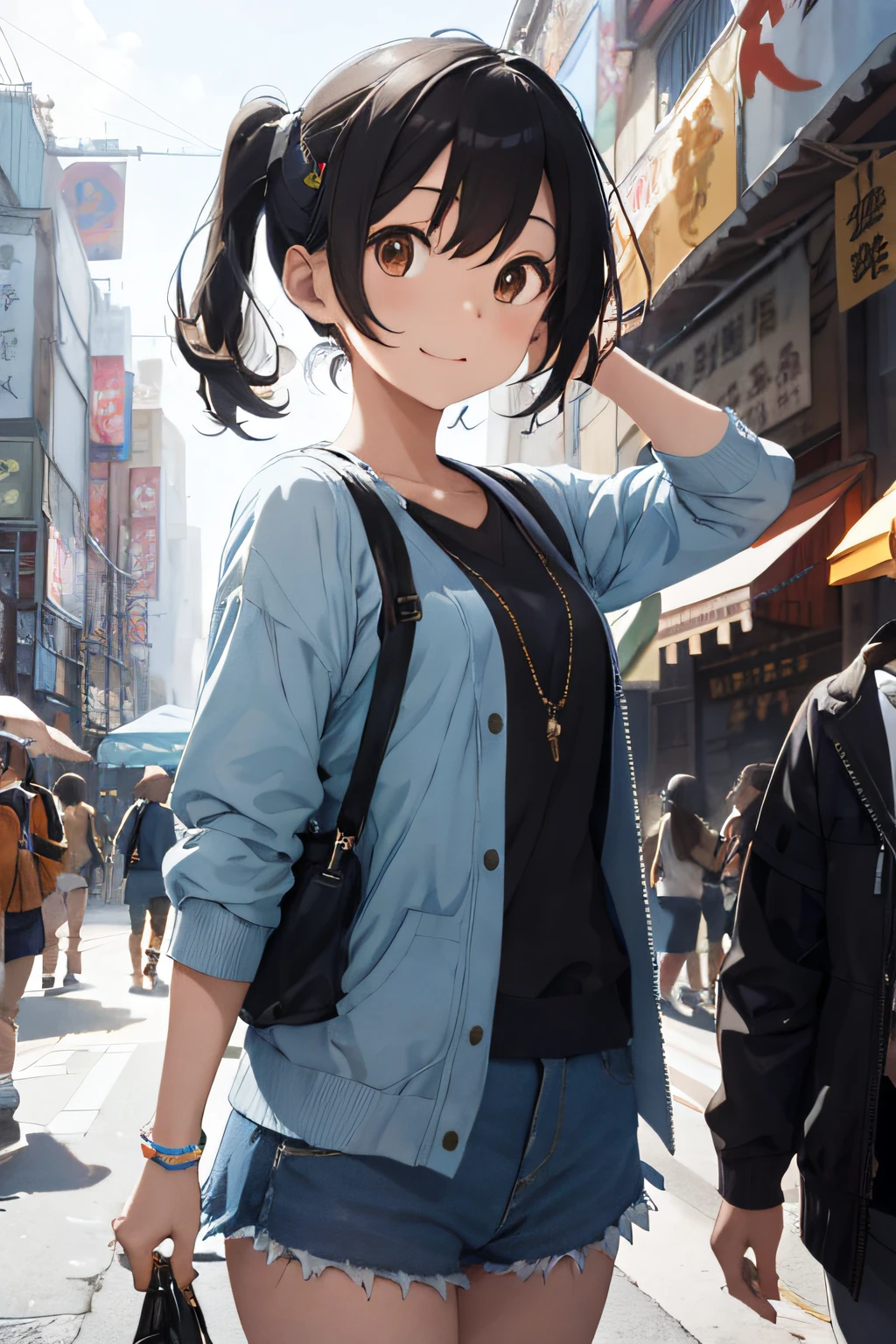 hoang lap,A high resolution,ultra - detailed,(1girll:1.3),
sunder
,Illustrate a scene featuring the Tokyo street style,Has an expressive face、Lovely costumes and playfulness、enchanting atmosphere。
sunder
,Illustrate double-exposure images,Combine two photos into one,Create a unique and artistic effect。
sunder
,Illustrate the charming atmosphere of the amusement park,Colorful sights,Excited crowd,As well as fun and adventurous。
sunder
,With innovative technology、Challenging concepts and bold exploration of the medium,Create an image that reflects the cutting-edge nature of contemporary art。