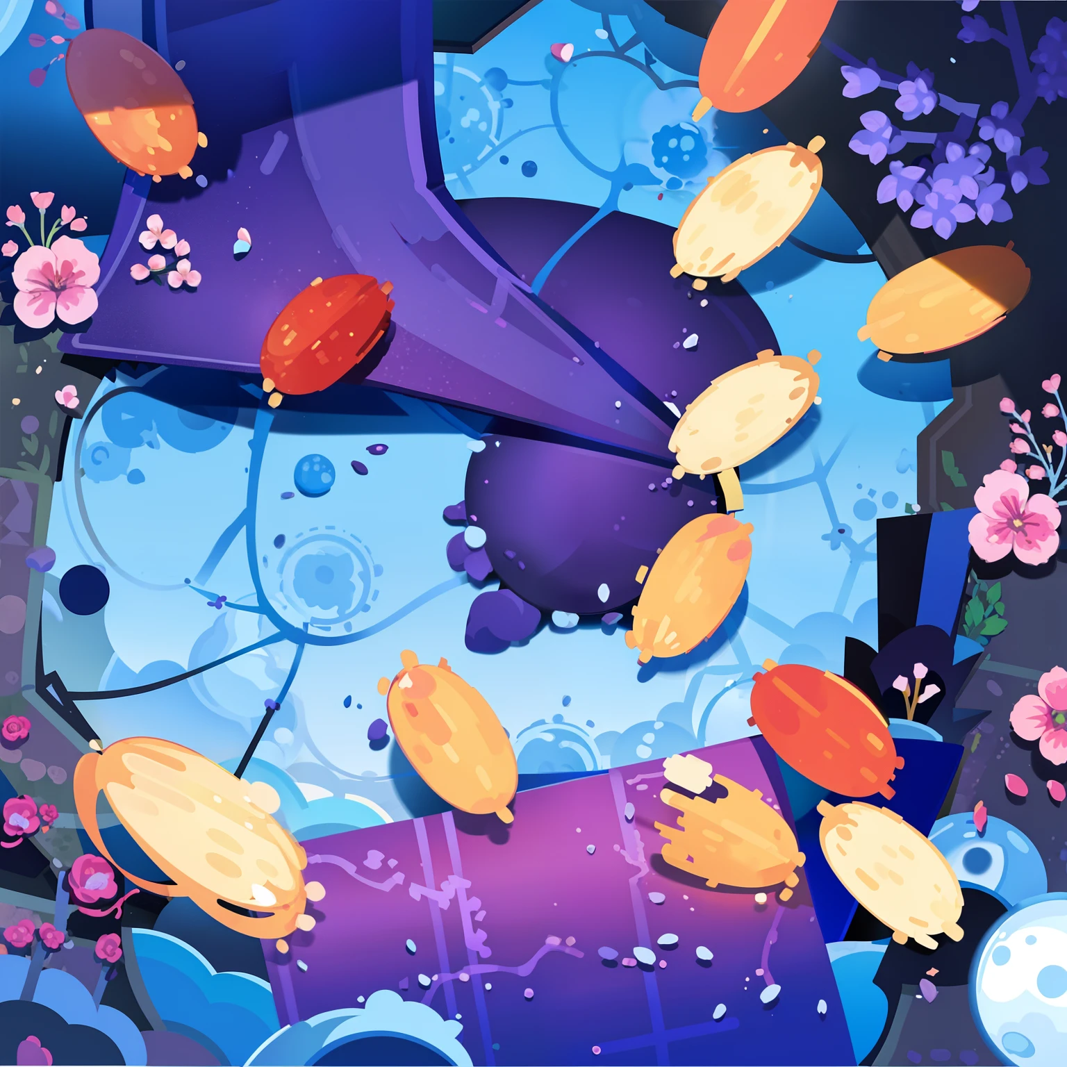 sem folhas e flores, Explosion and chaos