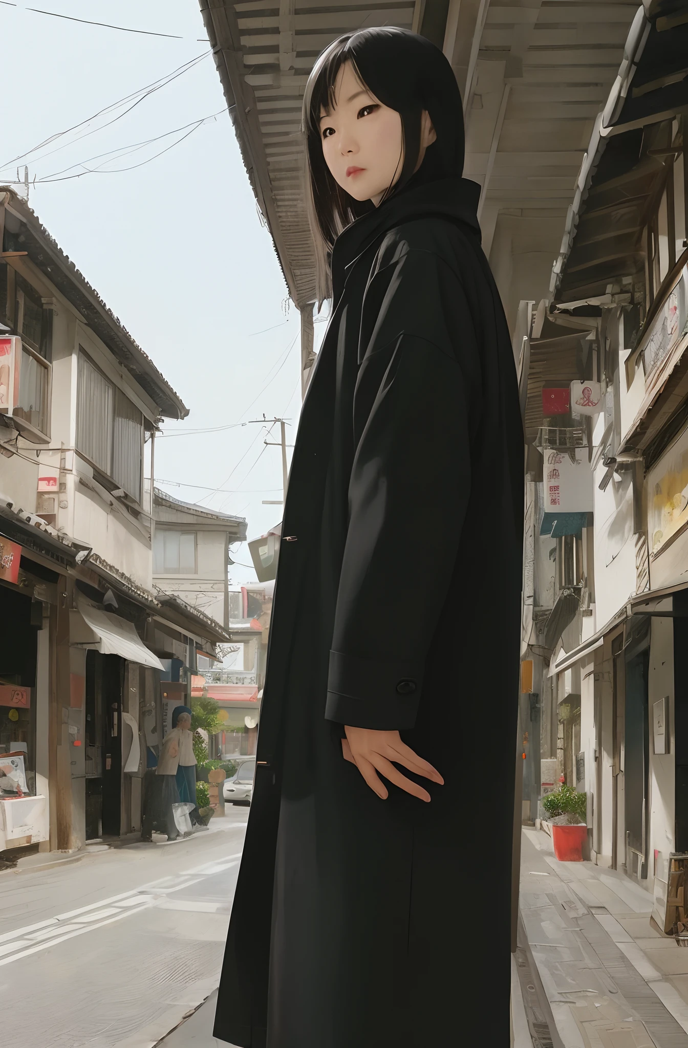 Liu Yifei,streetview,Old age