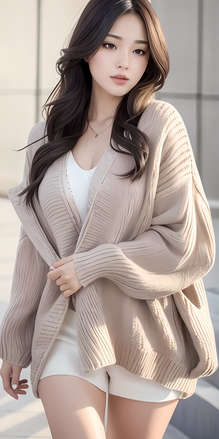 1girl walking on the river, mix4, sweater, pillow, lips, open_mouth, realistic, photo_\(medium\), solo, stuffed_animal, stuffed_toy, teddy_bear,(masterpiece),(photorealistic:1.3), ultra-detailed, (high detailed skin:1.2),(best quality:1.0), (ultra highres:1.0), (ulzzang-6500:0.3), wavy detailed hair, long hair, sunshine, (beautiful detailed makeup), (sexually aroused blushing heavy breathing:1.0), floral theme flower petals scattered, (soft glow bloom:0.5)