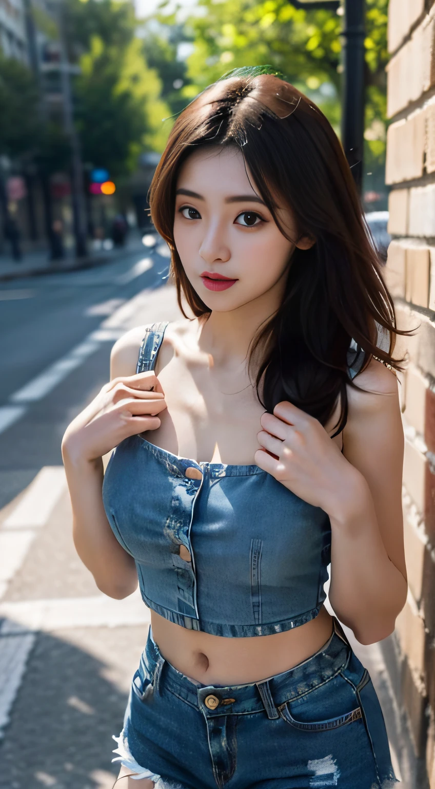 、sunlight、(8k, RAW Photos, 最high quality, masterpiece: 1.2), (Realistic, photoRealistic: 1.37), 1 A woman in a waitress uniform standing on the sidewalk, ,Age 25、 Professional Lighting, 10 Head and body,Photon Mapping, , Ukrainian women, Torn, 、, Incredibly beautiful face、Small face、Playmate proportions、Delivery staff、、,At a fast food restaurant,Carrying tableware、 masterpiece, 最high quality, high quality, High resolution, big , (Face close-up),working at a restaurant、Hair is tied、Cleavage、Updo、Please tie your hair tightly、Slicked back hair、The ultimate revealing outfit、Uncontrollable orgasm、 The quest for pleasure、oh、Squishy 、fir fir 、soft 、I'm coming、、ah、No no、No no、Stimulate the underboob、I feel good、A lower body filled with pleasure、cheek cheek、Nipple and clitoris caressed with vibrator at the same time、Intense caressing of anal area with aphrodisiac lotion、Nipple-penetrating vibrator orgasm、Super popular stripper、Pleasure that goes through、Breakthrough orgasm、Dripping wet pussy、Dripping wet pussy、wet pussy,pussy squirting/moan with orgasm、moan with orgasmmoan with orgasm、Unstoppable climax、Infinite Orgasm、敏感なクリトリスにBreakthrough orgasm、Overflowing love juice、Overflowing love juice、Orgasm with lotion dildo in vagina、