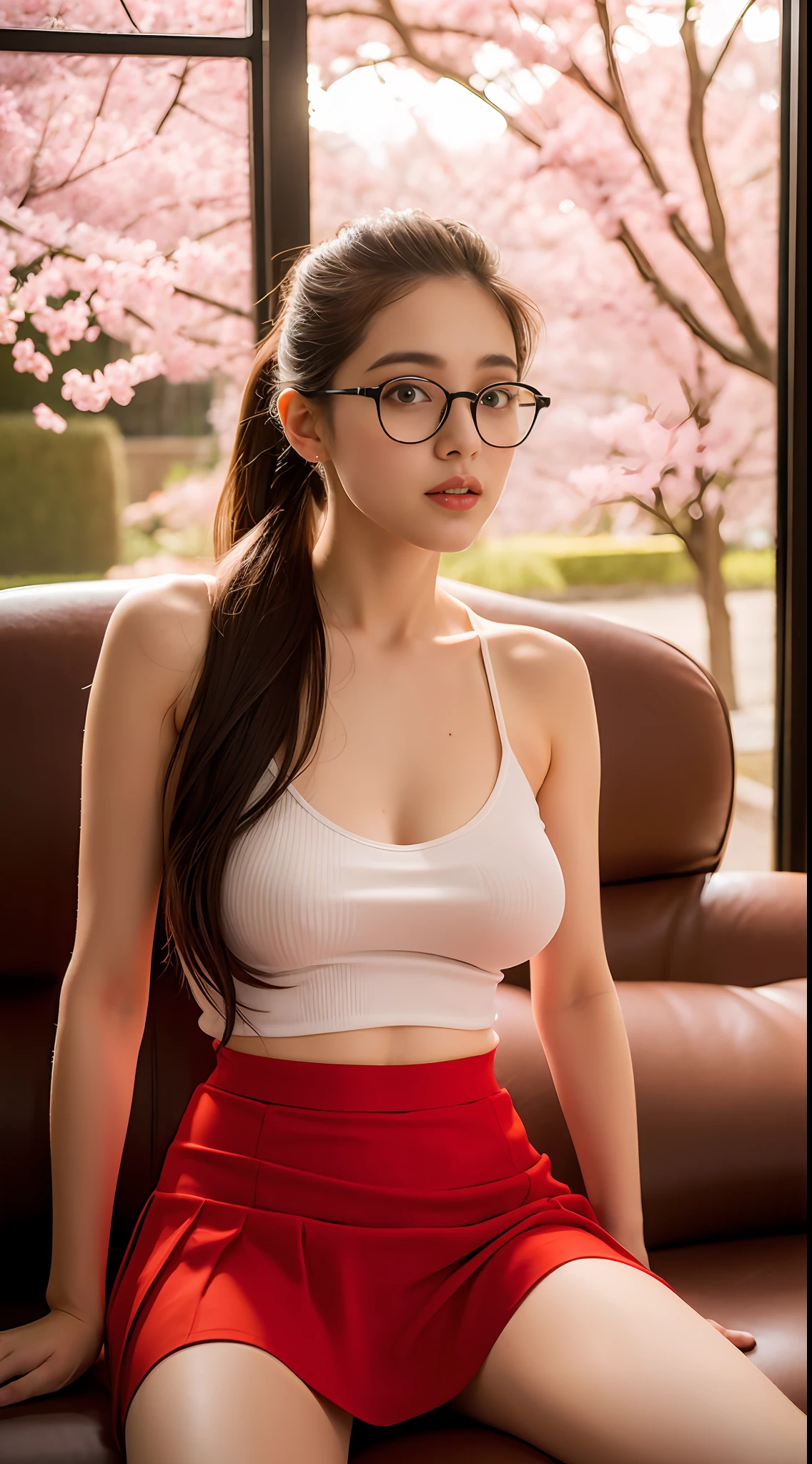 8K,Very very small breasts,美しいLong black hair,A slender woman in a luxurious red and black suit is posing.,Super Beauty(Like the real thing) Very very small breasts, Toned body muscles,Realistic Skin,Thin glasses,Long black hair,Iris,Suit skirt,Demon Slayer with very small breasts,Digital Art, Angry gorgeous goddess, , 2 0 and. A model woman, , Ultra-high resolution,Surreal,Very very small breasts,Rugged appearance,Fantasy art,Character Art,attractive,sexy with Very very small breasts,Outside the ruins,In the mountains,Close-up,Rich colors, Backlight, Cinema Lighting, Film Grain, 50mm lens, Nikon D850,smile,Ultra-realistic,Photorealistic RAW photos of the highest quality,Makeup,