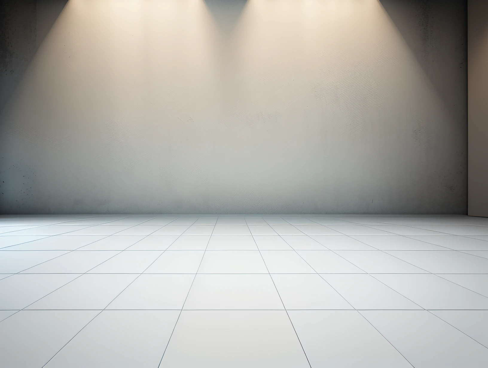 Chinese interior scene,Floor tiles,white wall,