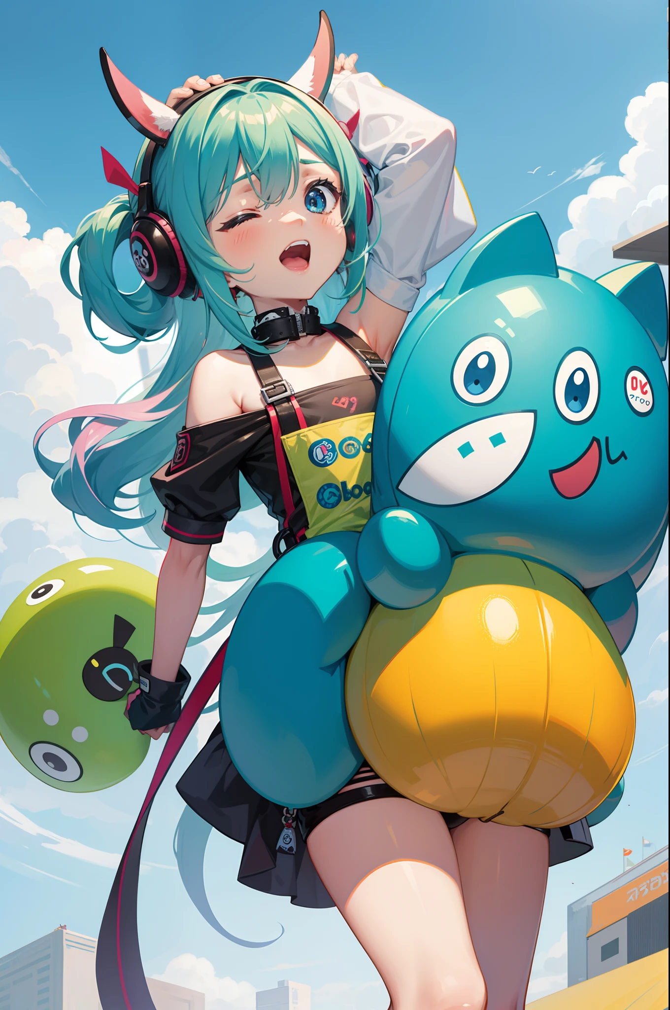 「Oopsy Playground Equipment」The playground equipment called、It was like a huge breast.。Its shape is、Draw soft, rounded curves、Painted in flesh color、Even the nipple-like protrusion was reproduced。toddlers