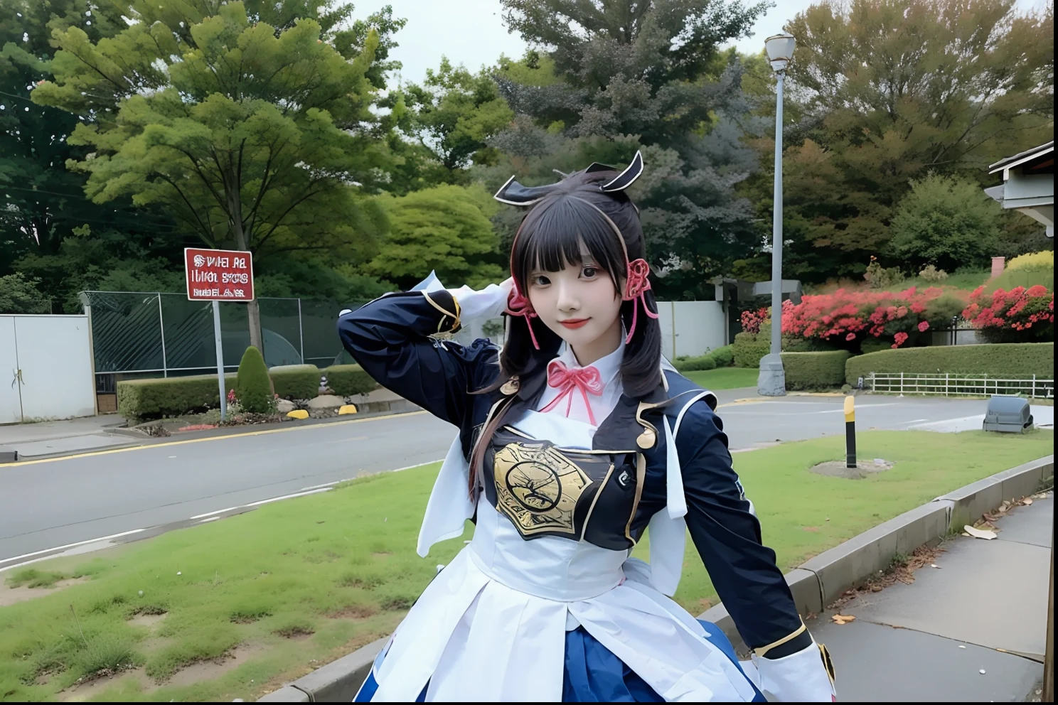 ,of a girl posing,cosplay