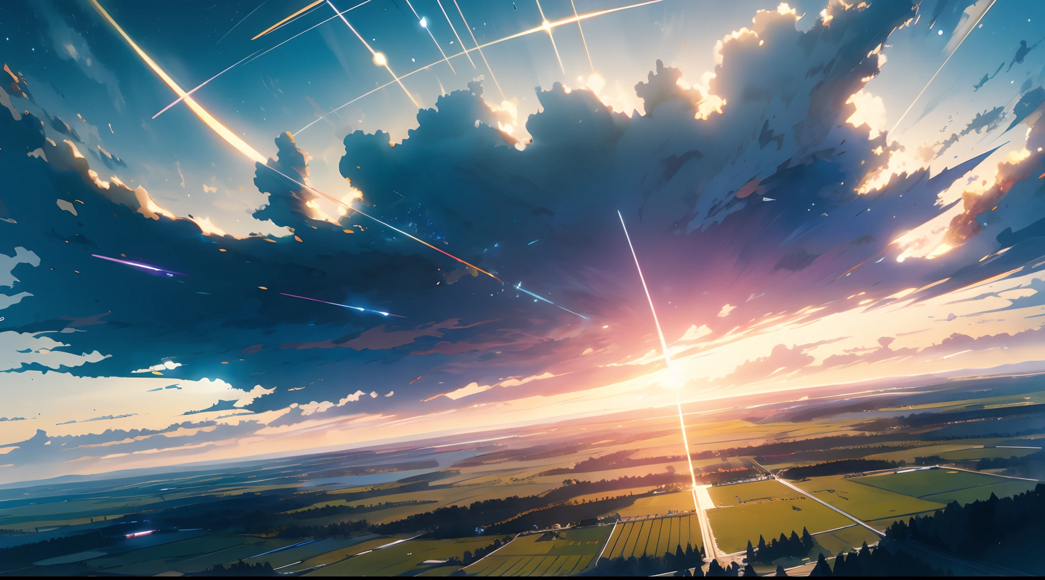 The vast sky, the beautiful horizon, the great pastures, the extremely tense and dramatic images, the moving visual effects, the suspended Polaris and the colorful natural light.