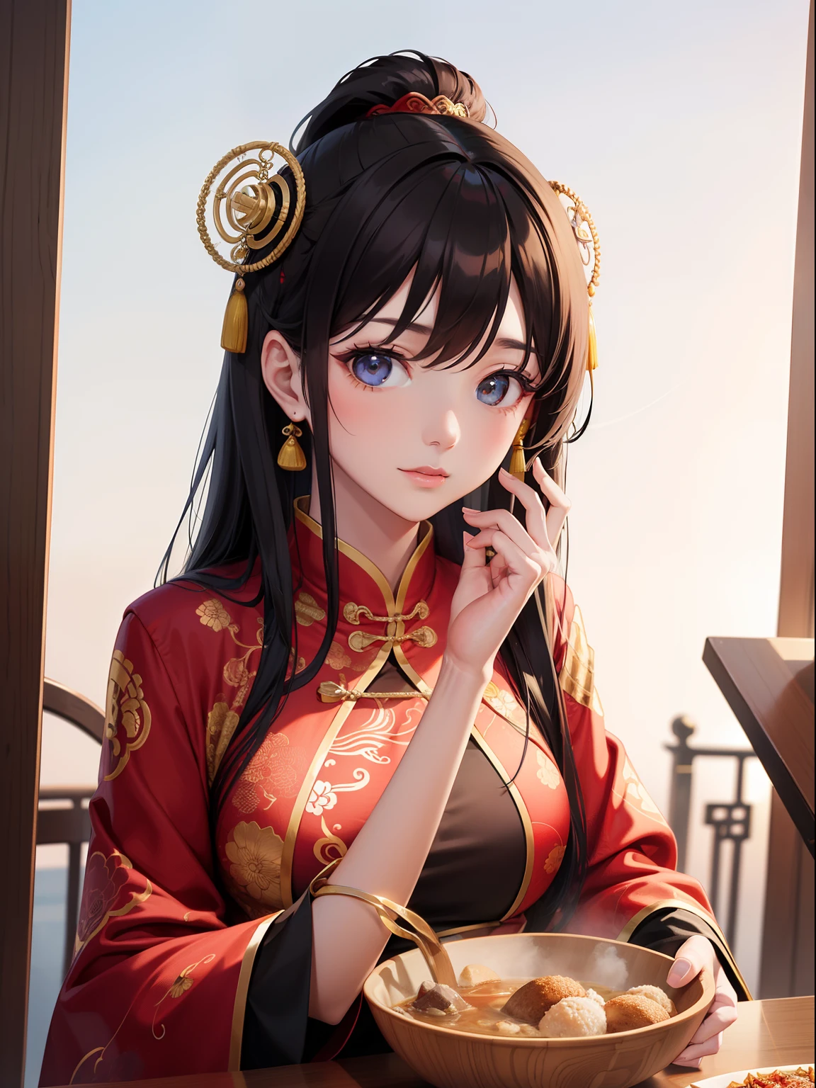 woman, China, ancient, traditional
