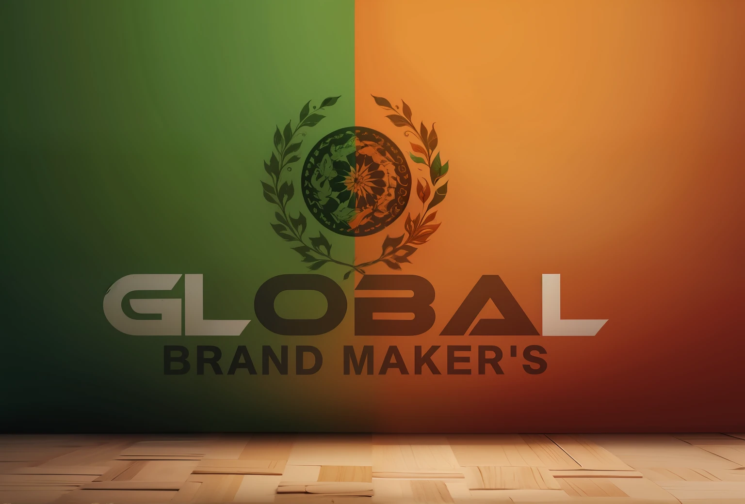 Change background on Indian Flag color with Realistic