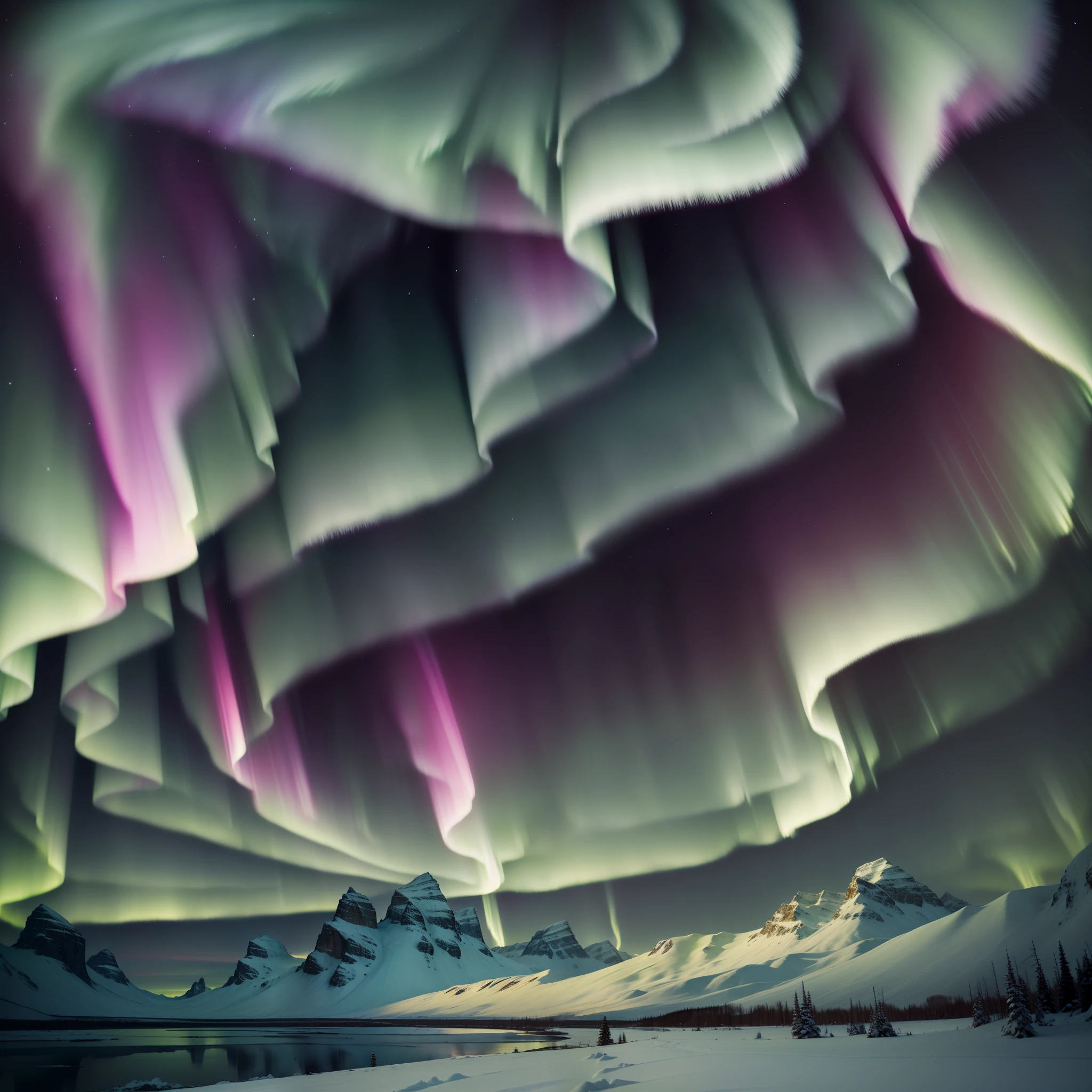 aurora bores over the mountains and snow in the night sky, northern lights, aurora borealis, aurora borealis in the sky, rainbow aurora, infused with aurora borealis, with aurora borealis in the sky, breathtaking lights, northern lights background, breathtaking colors, northern lights in space, magnificent background, aurora in the sky, beautiful!!!!!!!!!!!!, northen lights background