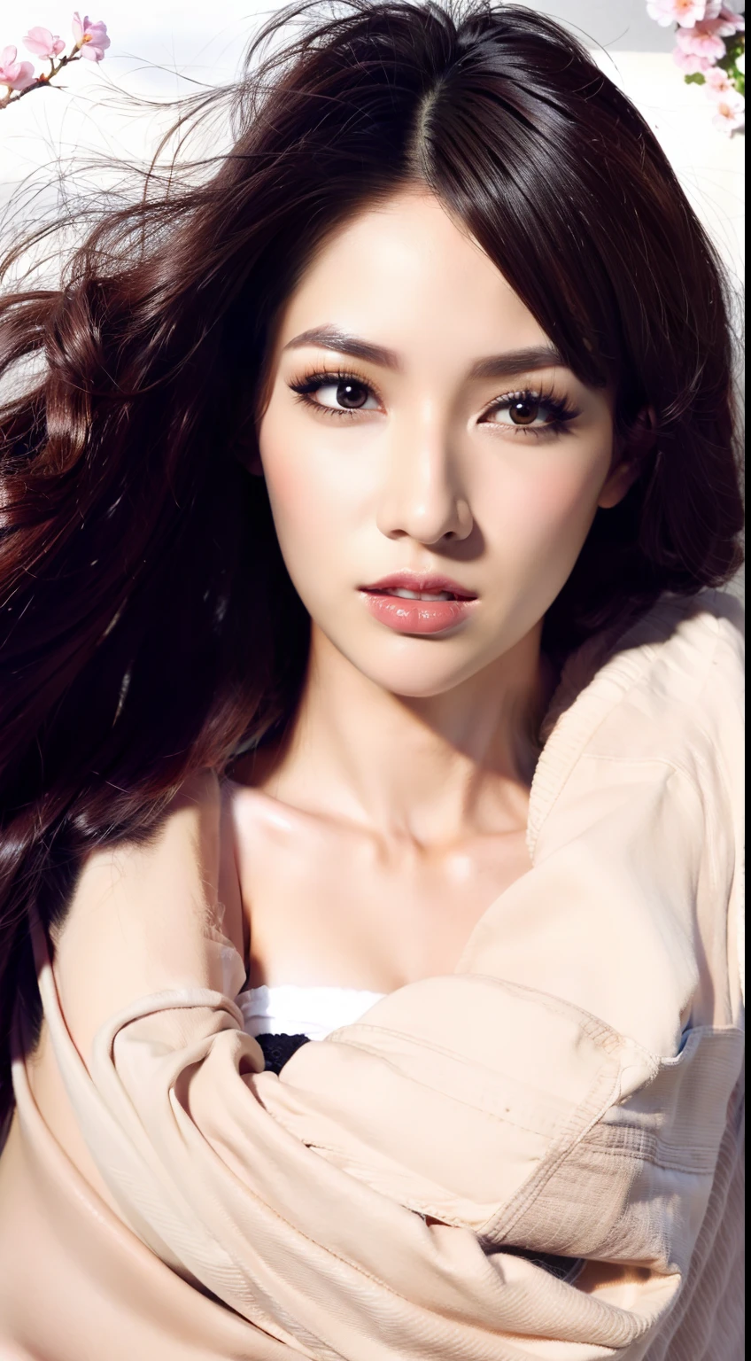((Best quality, 8K, Masterpiece: 1.3)), 1girll, Slim abs beauty: 1.3, (Hairstyle Casual, Big breasts: 1.2), dress: 1.1, Super fine face, Delicate eyes, Double eyelids, Smile, Ere is a woman sitting on a bed in a nightdress, ethereal fairytale, Ethereal fantasy, fantasy photoshoot, beautiful and elegant elf queen, Ethereal beauty, of ethereal fantasy, Ethereal and dreamy, a beautiful fantasy empress, ((a beautiful fantasy empress)), fantasy, a stunning young ethereal figure, Ethereal!!!!!!!, beautiful adult fairy queen, Dreamy and ethereal, cg unity (Extreme) Detail 8K wallpaper, Masterpiece, Best quality:1.2), High detail, Best image quality, Surreal, lipsticks, Peerless beauty, Long hair (Pink) Curly hair, Exquisite and perfect facial features, Be red in the face, Medium breasts, cleavage, Sexy body, The figure is stunning, Perfect body beauty, full bodyesbian, Stylish, Slim waist, bare shoulders, Very detailed facial and skin structure, Harmonious facial details, Fair skin, Big eyes, sparkle eyes, soulful eyes, pretty eyes, 二重まぶた, Get close to the viewer, Camera angle, Dynamic Angle