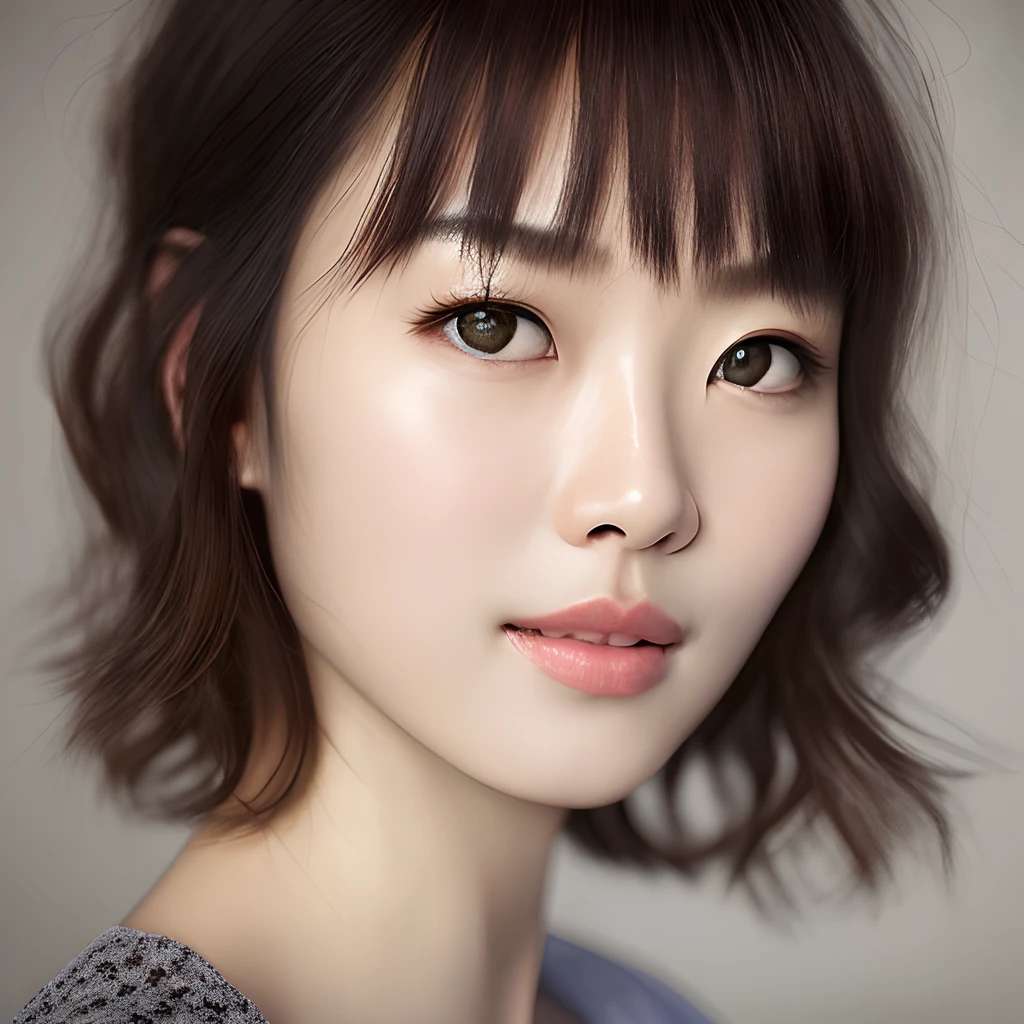 (masuter piece:1.3)、(8k、Photorealsitic、RAW Photography、top-quality: 1.4)、(1girl)、beautiful countenance、(lifelike face)、(A dark-haired、short-hair:1.3)、Beautiful hairstyle、realisticeyes、Beautiful details、(real looking skin)、Beautiful skins、(Sweaters)、absurderes、enticing、超A high resolution、A hyper-realistic、high-detail、the golden ratio、Seiko Matsuda