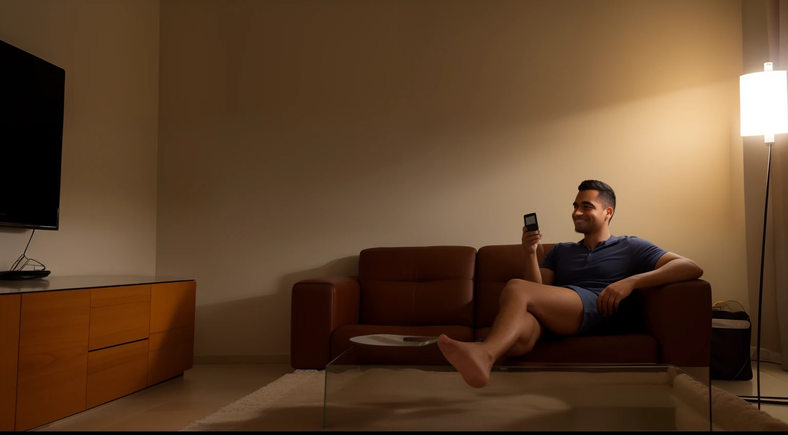 Arafeld man sitting in chair for casual photography, model posing, shot in the photo studio, taken with a Sony A7R camera, photoshoot portrait, Personal shot,Enjoy freedom