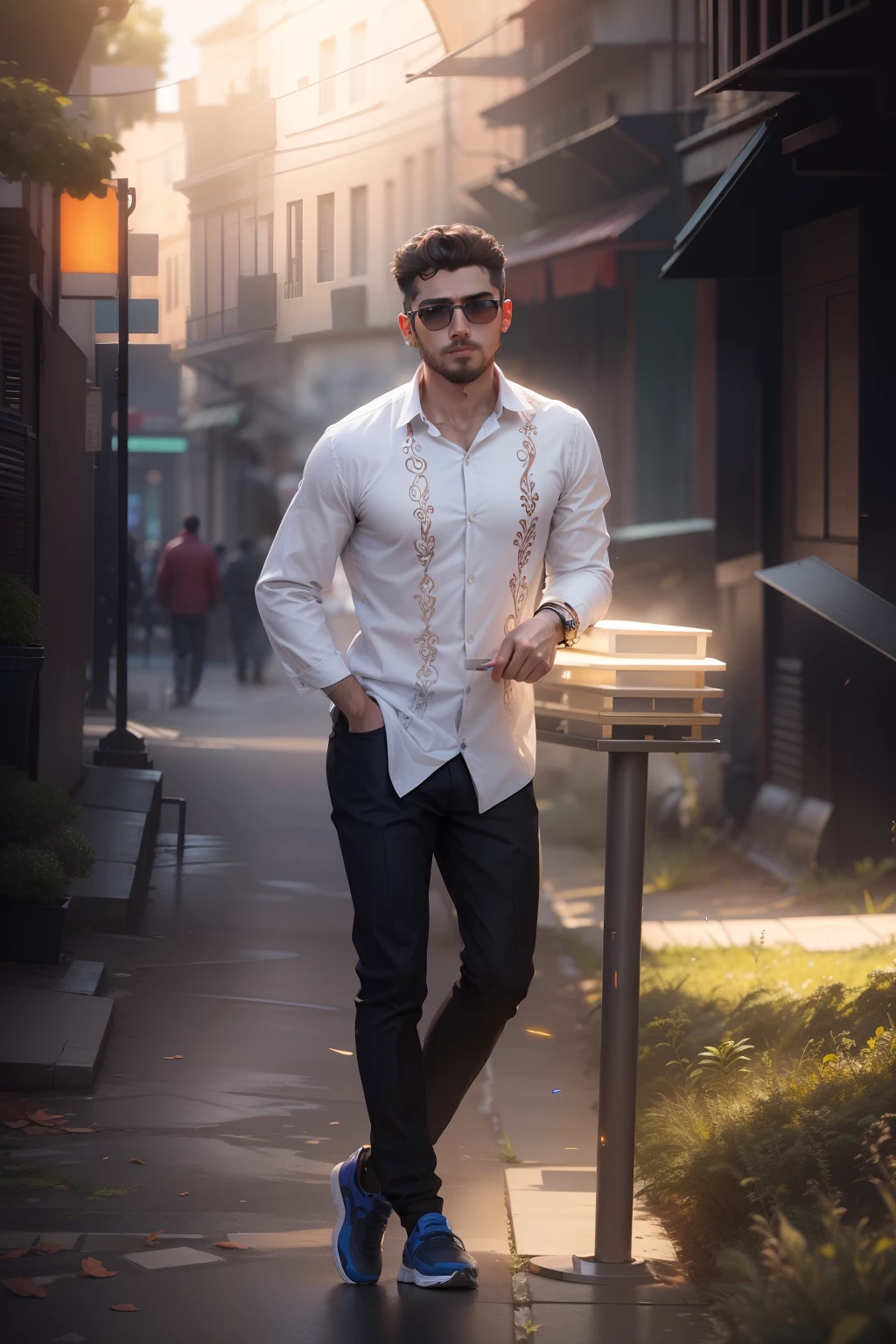 change background cyber prink handsome boy. realistic face. 8K resolution. Ultra realistic face
