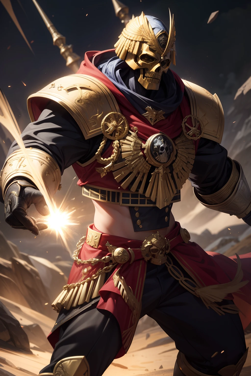 esqueleto, martelo de guerra 40k, Marine space, intrincado ornamentado ouro negro rubi armadura, adepta sororitas, Dynamic Stance, macho, fundo temperado da paisagem da floresta tropical, Volumetric cinematic lighting, highly detailed skull, realistic reflections, esqueleto, martelo de guerra 40k, fuzileiro espacial, intrincado ornamentado ouro preto rubi armadura, adepta sororitas, Dynamic Stance, masculino, Arctic landscape background, Volumetric cinematic lighting, highly detailed skull, realistic reflections,