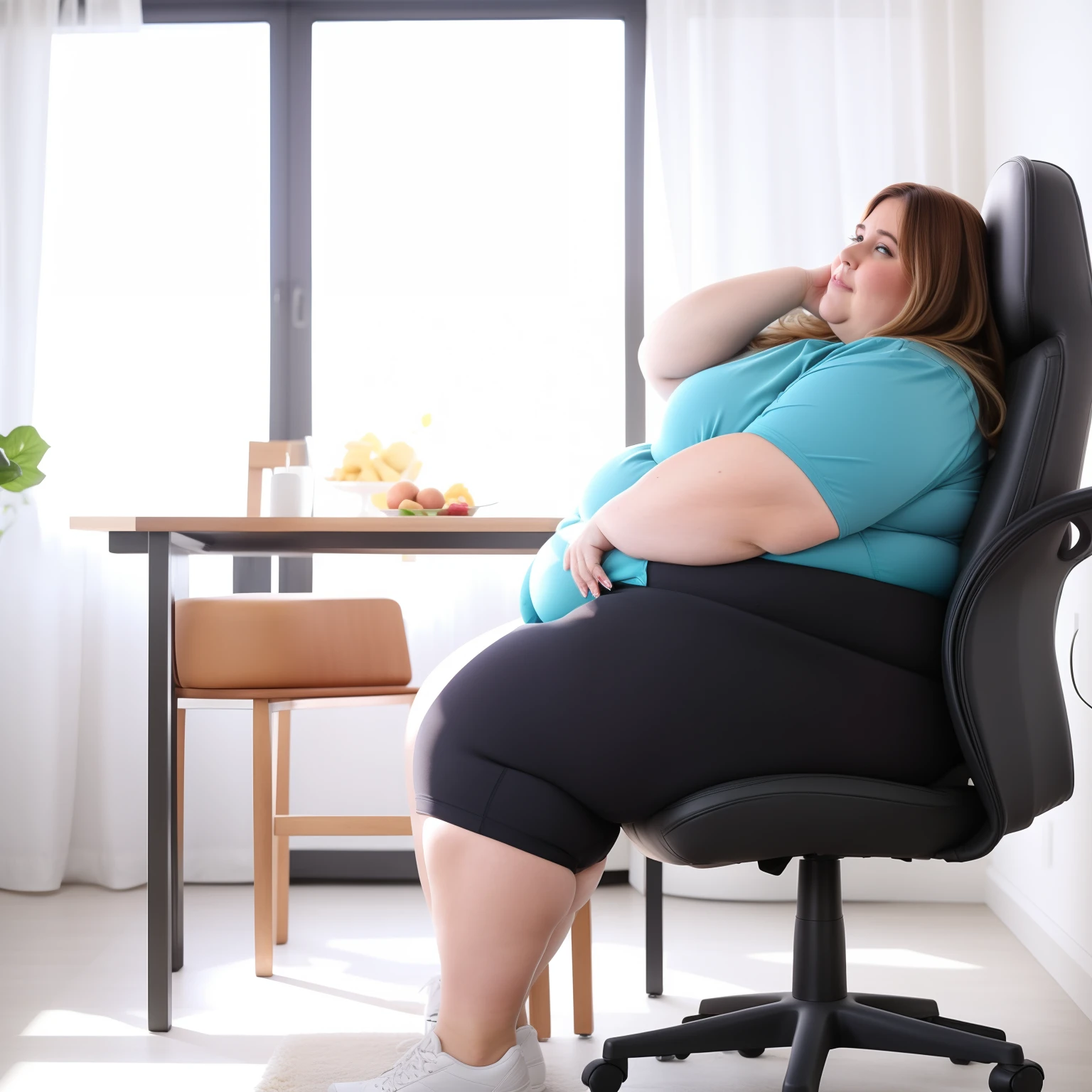 obese woman