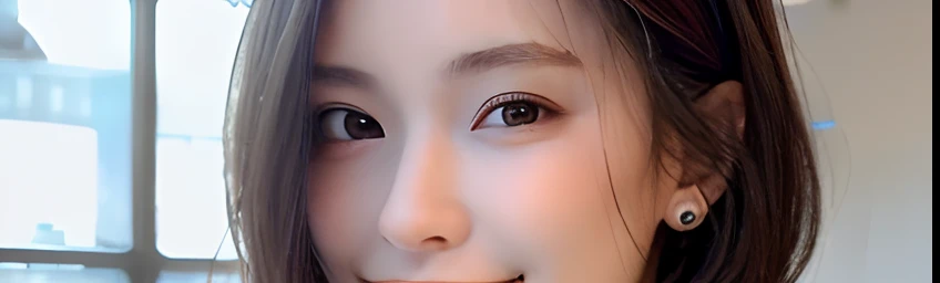 ((Best Quality, 8K, Masterpiece: 1.3)), 1girl, Slim Abs Beauty: 1.3, (Hairstyle Casual, Leaky Big Breasts: 1.2), Dress: 1.1, Super Fine Face, Delicate Eyes, Double Eyelids, Smile, Home