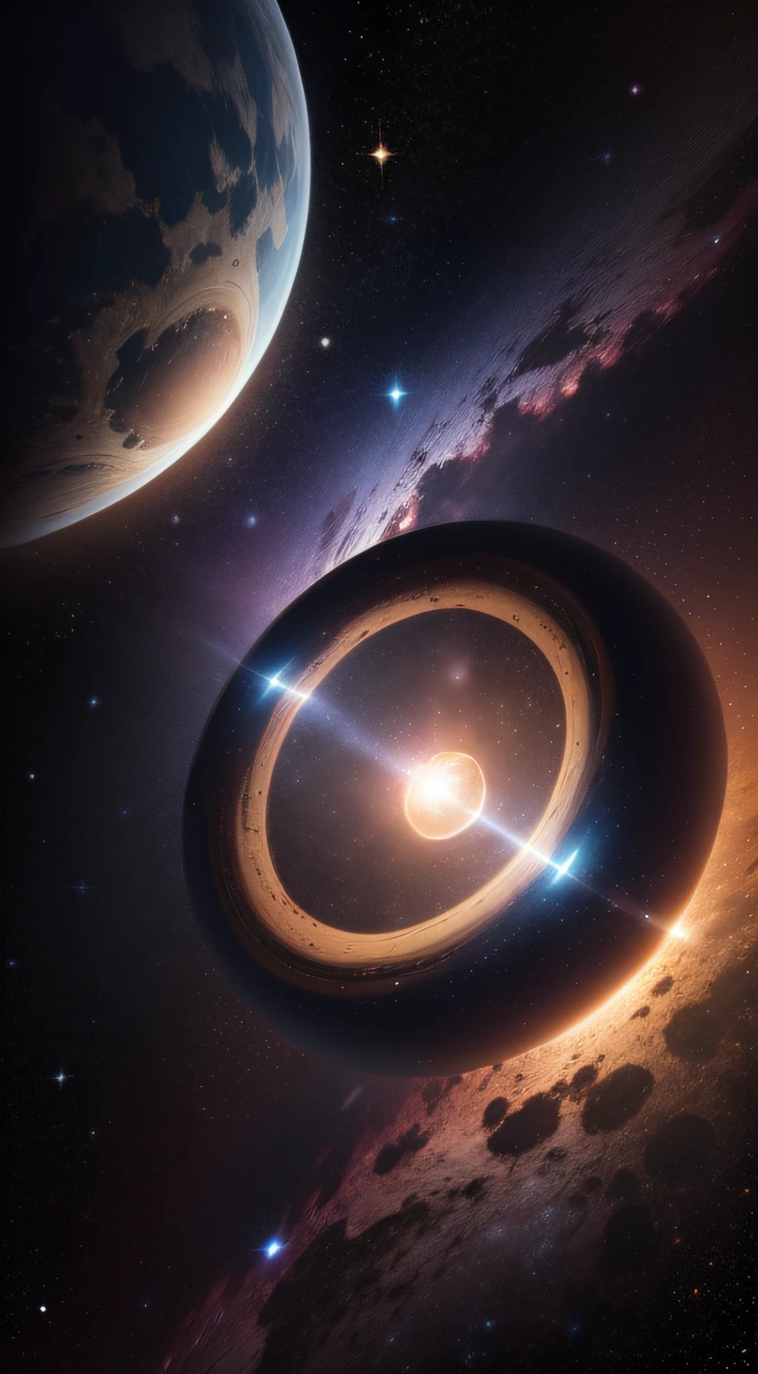 dois universo paralelo, visto em 2d