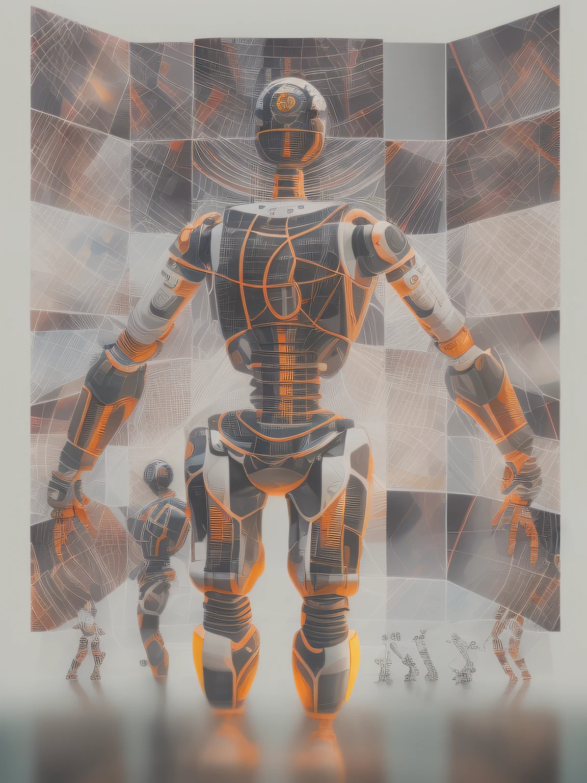 A dynamic image showcasing AI in action, perhaps a neural network visualization or robots working alongside humans.