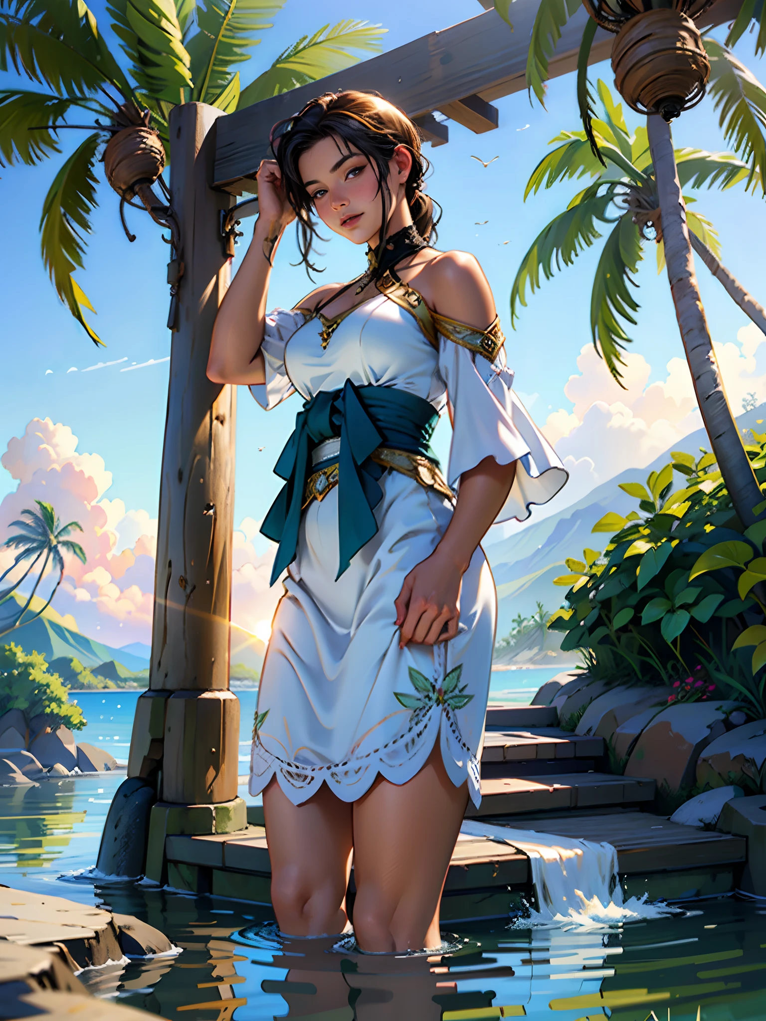 ((highest quality)),(Ultra-high resolution),(Very detailed),(Detailed Description),((The best CG)),(A masterpiece),Ultra-precise art,Amazing drawing art,(Art with precise detail:1.5),