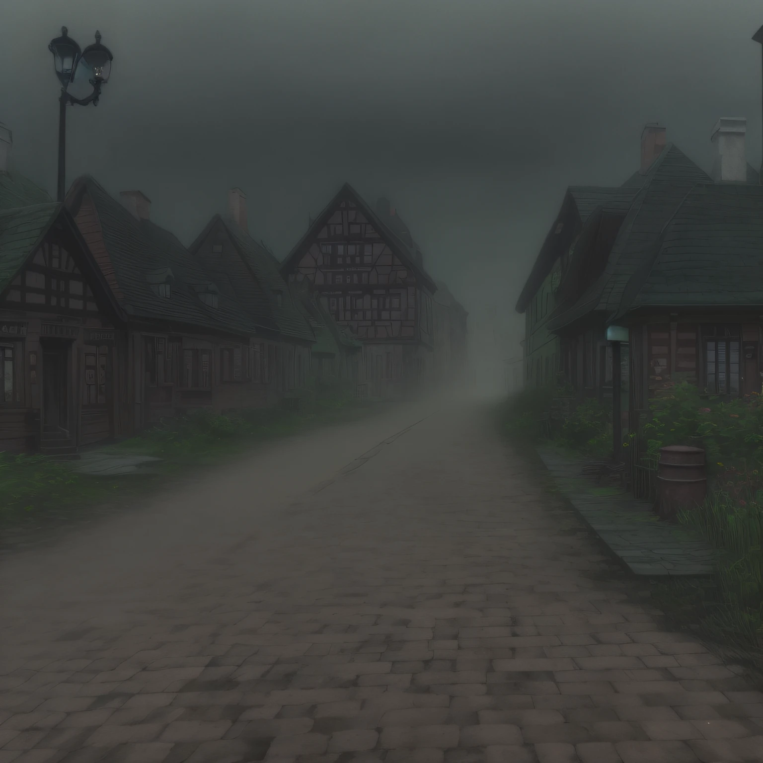 foggy sky