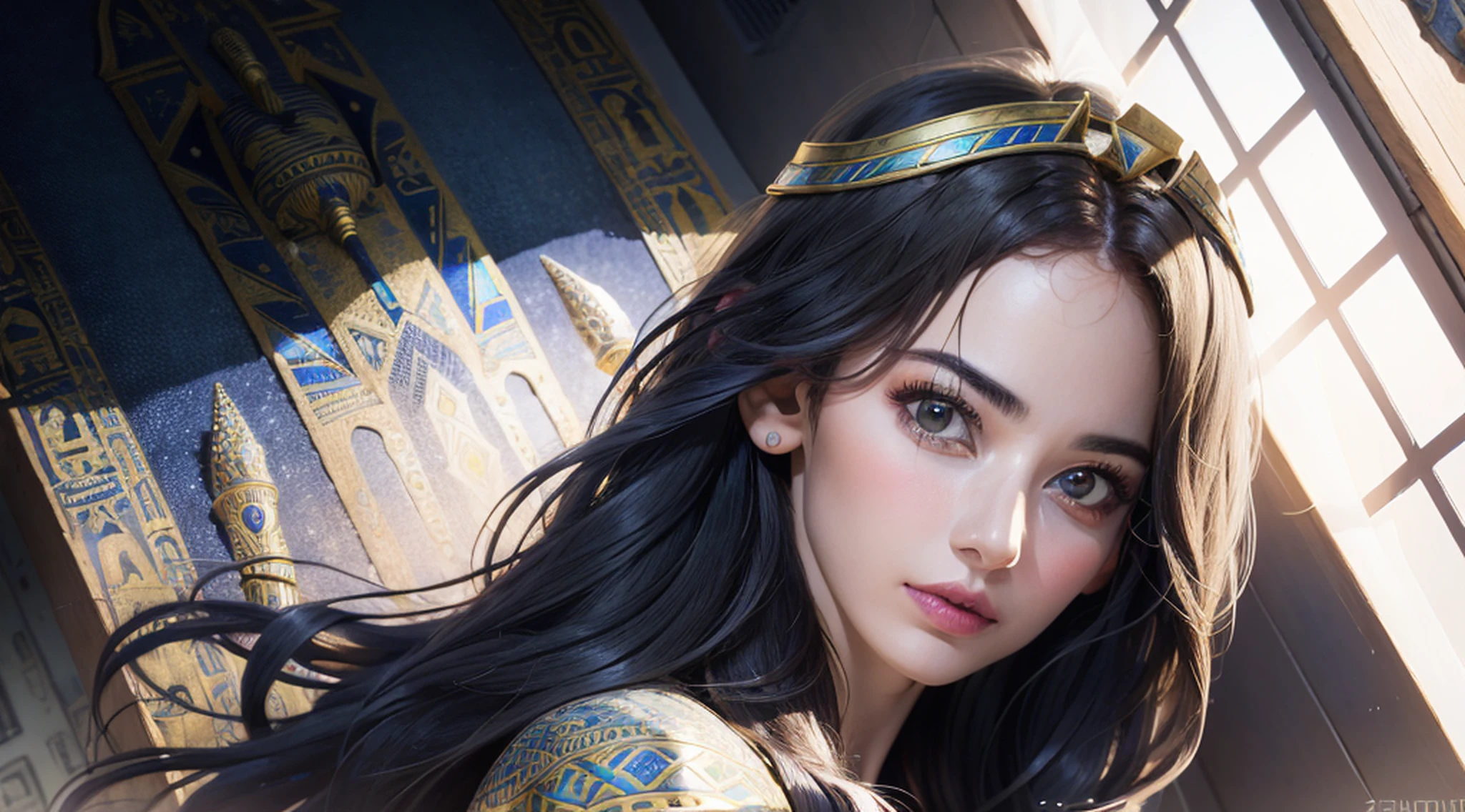 (1 girl Egyptian Art:1.2), (colorido:1.2), Hans Giger, (zentangle:1.2), granulado, extremamente detalhado, detalhes intrincados, dynamic lighting, fotorrealista, luz natural, baixo h, (obra prima, detalhado), alien landscape, imagination, (realista), clear sky, compositing, sun sunset, (HDR:1.5), ao ar livre, detalhes intrincados.