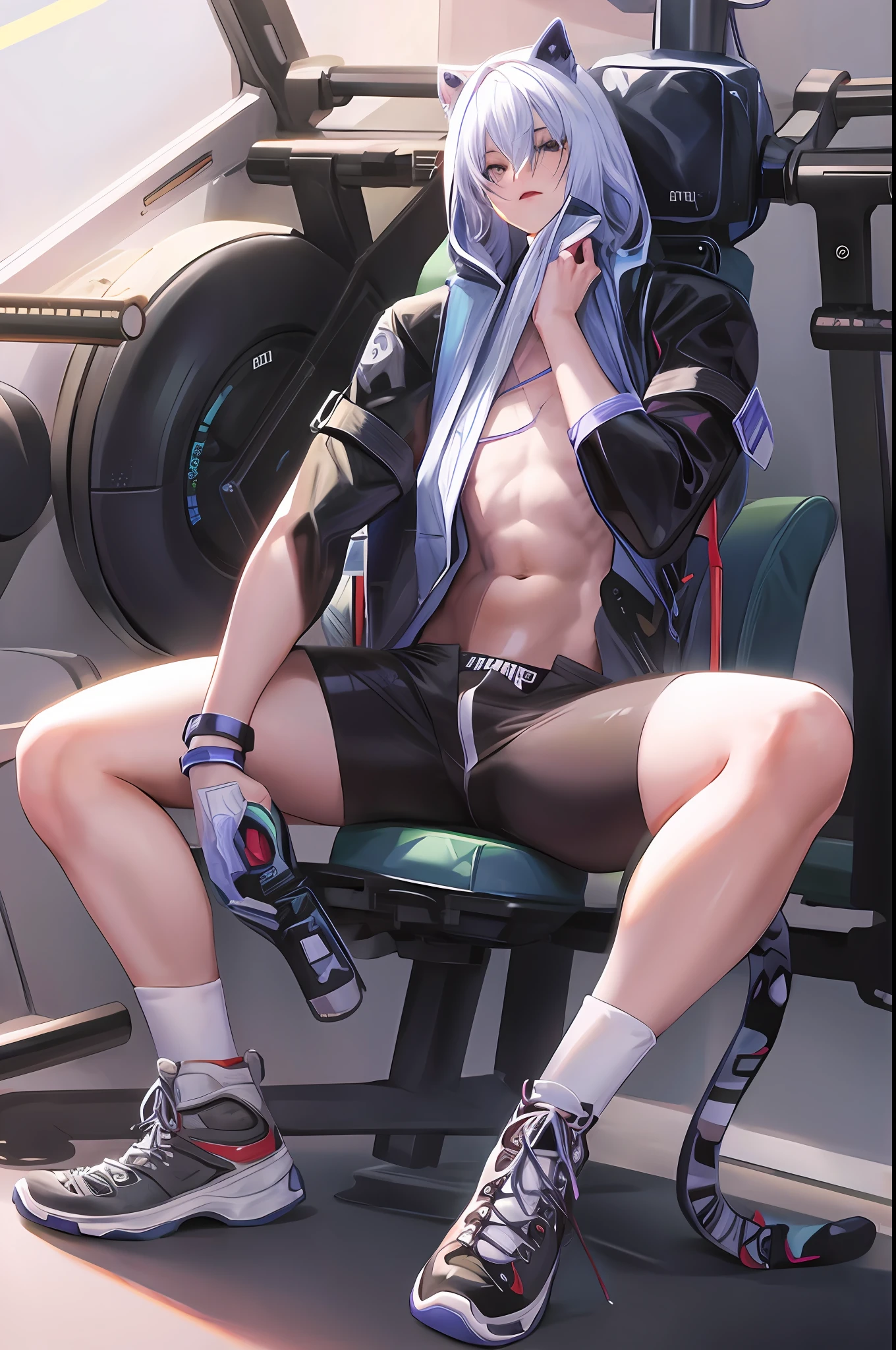 Naked diagram,cool guy