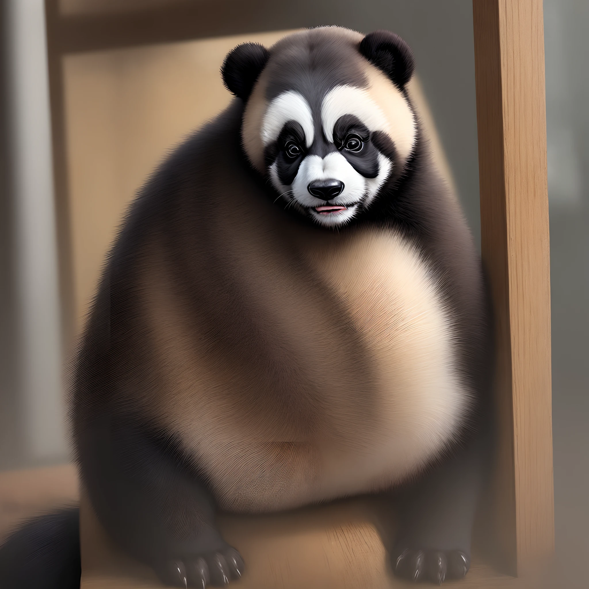 Black panda