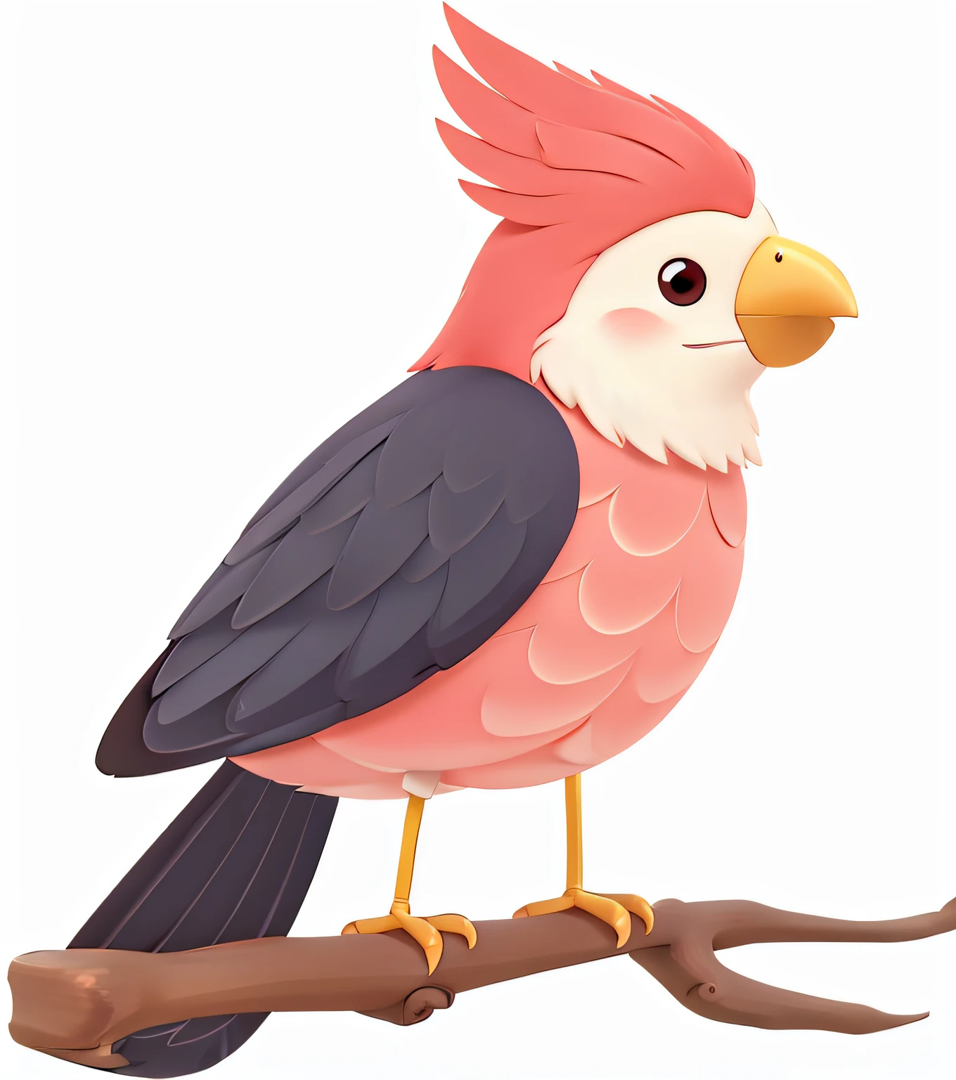 vectorize bottomless bird
