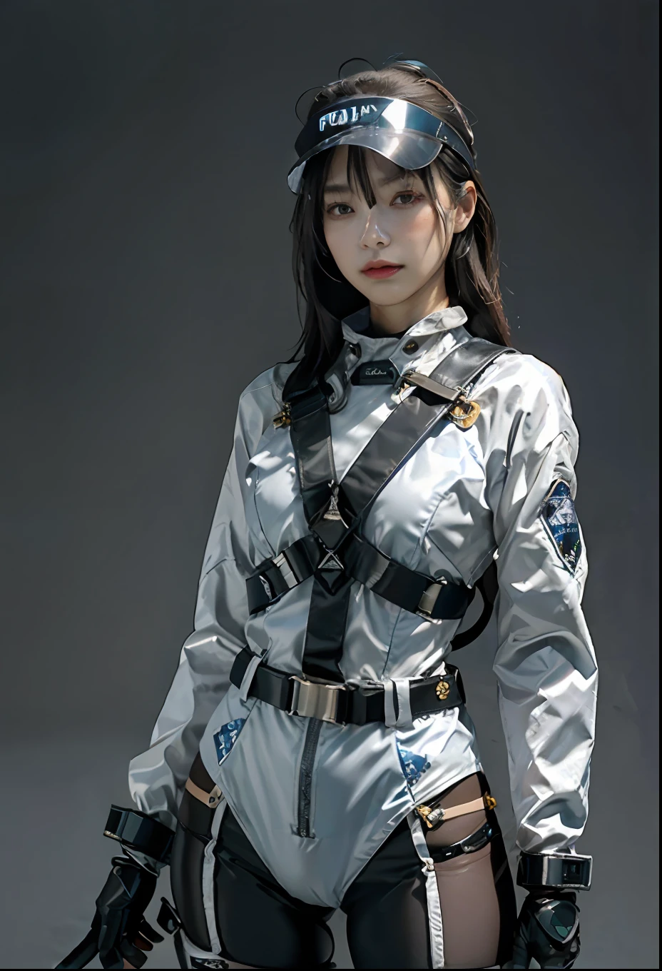 19 years old, (milf:0.8), (solo:1.5), (sfw:1.25), sexy breast, beautiful breasts, (medium tits:0.8), thin waist, big ass:1.0, Raised sexy, (black beret,black military jacket, open clothes, cleavage, midriff, black shorts, black thighhighs, thigh strap, fingerless gloves, single glove:1.2), blue eyes, light smile, big , Revimpling fabric, earrings, Hand gloves, detailed face,(hold a cigarette:1.1),long hair,side ponytail,hair between eyes,bangs,detailed and beautiful eyes,beautiful detailed lips,Rolling her eyes,manner,hair over one eye, (ultra high resolution, 8K RAW photo, photo realistics, thin outline:1.3, clear focus), best qualtiy, natural lighting, textile shading, field depth, (Bright pupils, fine detailed beautiful eyes with highlight:1.3, high detailed face), Red lip, fine realistic skins:1.1, looking down viewers:1.3, (dynamic angle:1.3, front view:1.1, breast focus:1.3, from above:1.2), (dynamic posing:1.5, sexy posing:1.2),Youghal, side lock, hair ornaments,nice,garden background,artistic rendering,Super detailed,(highest quality,4k,8K,High resolution,masterpiece:1.2),Bright colors,studio lighting ,at military base in usa