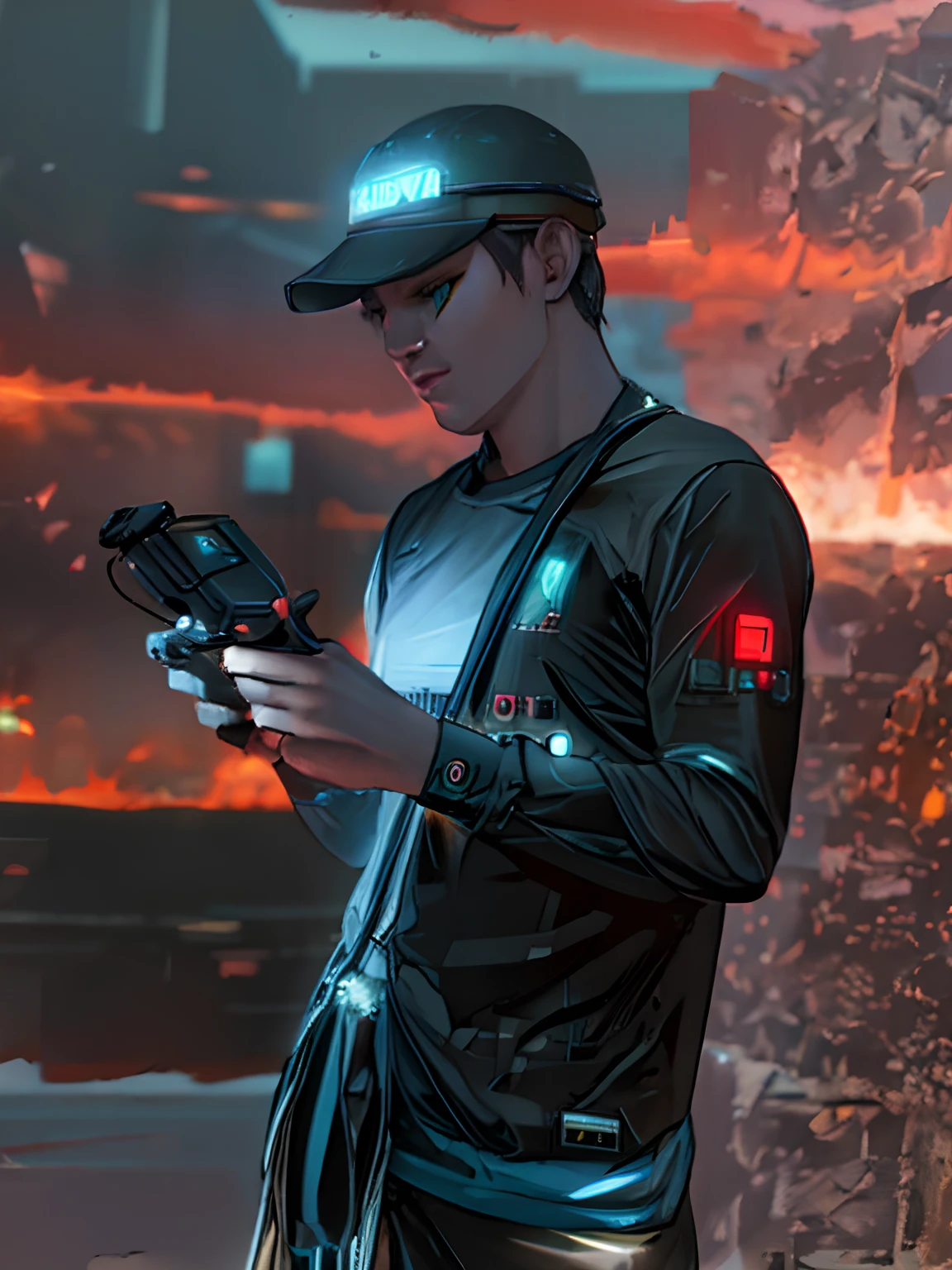 "Creating an 8k cyberpunk cityscape, highly detailed rendering with an immersive cyberpunk atmosphere, using Unreal Engine."