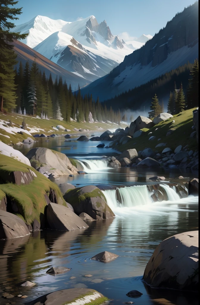 mountain water