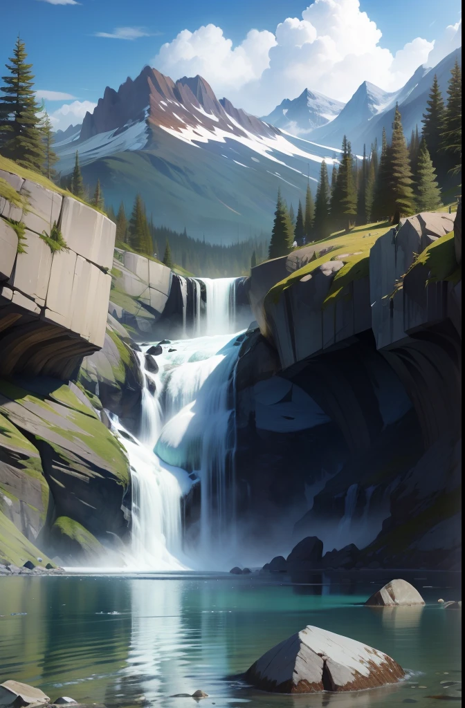 mountain water