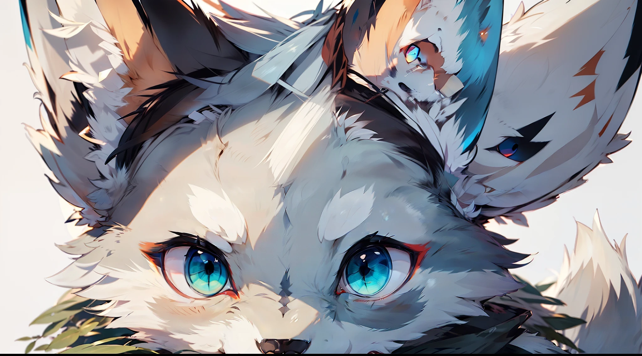 furry,wolf,blue eyes,